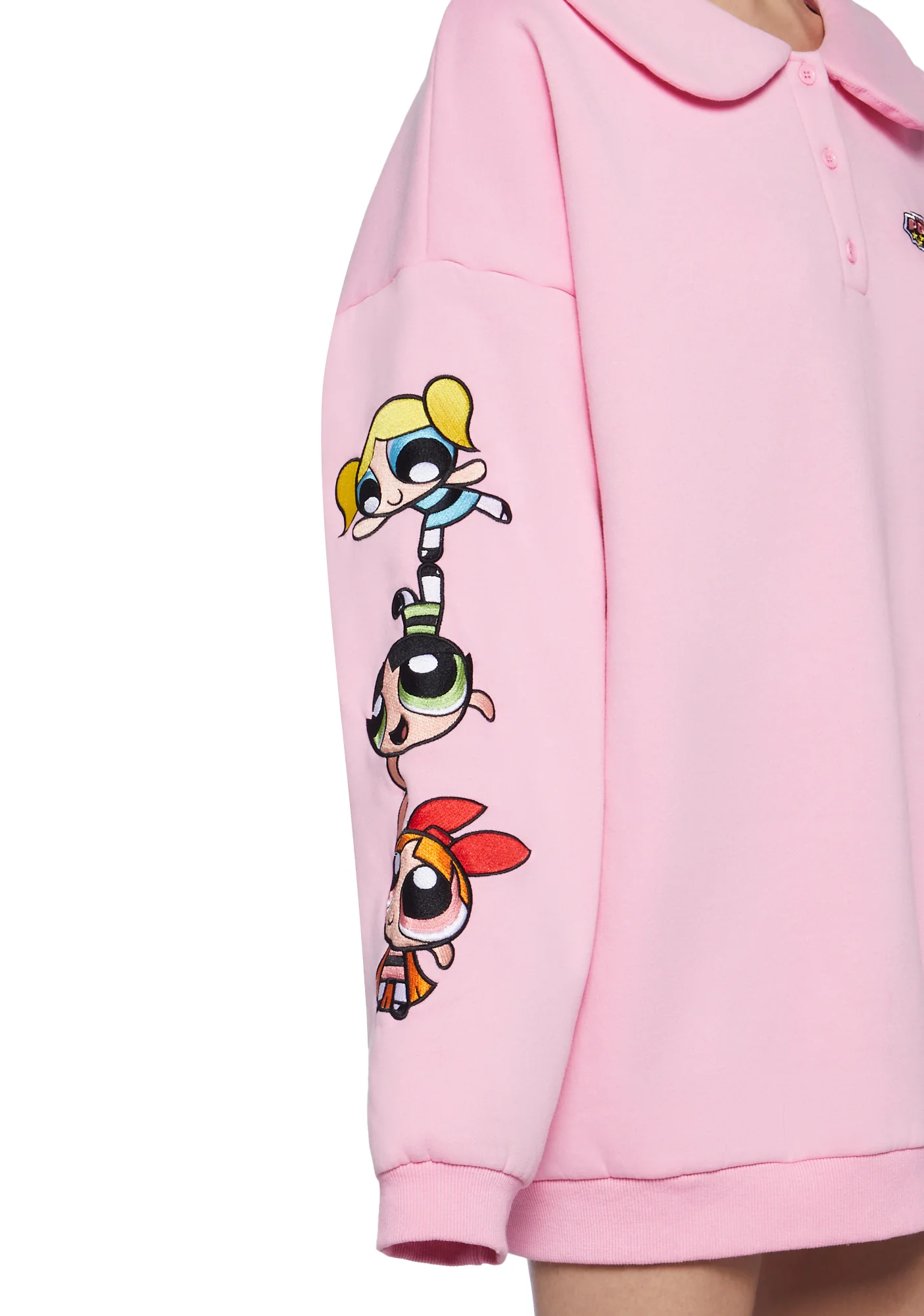 Just Having Fun Collared Sweater - Image 6