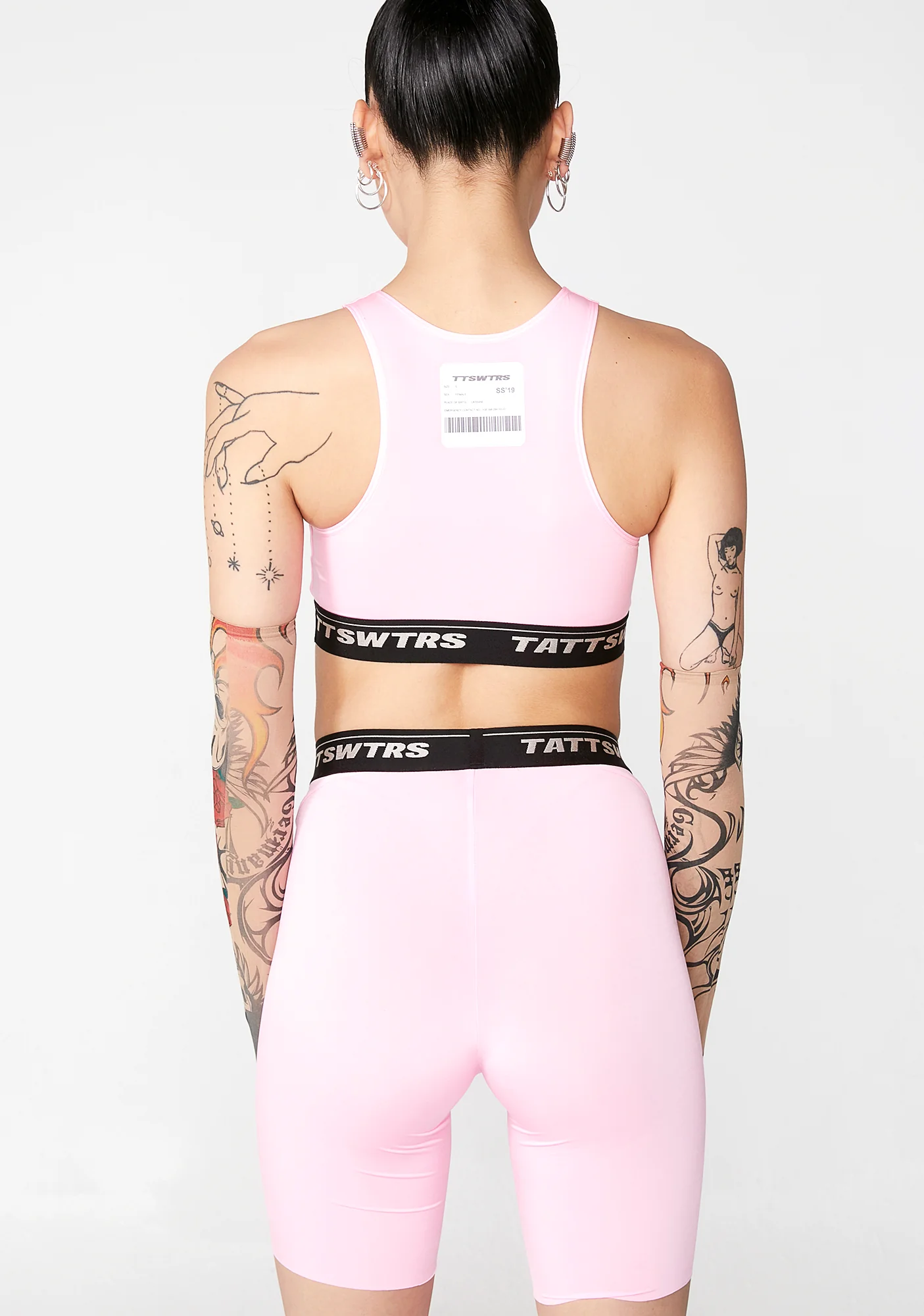 Pink Short Leggings - Image 4