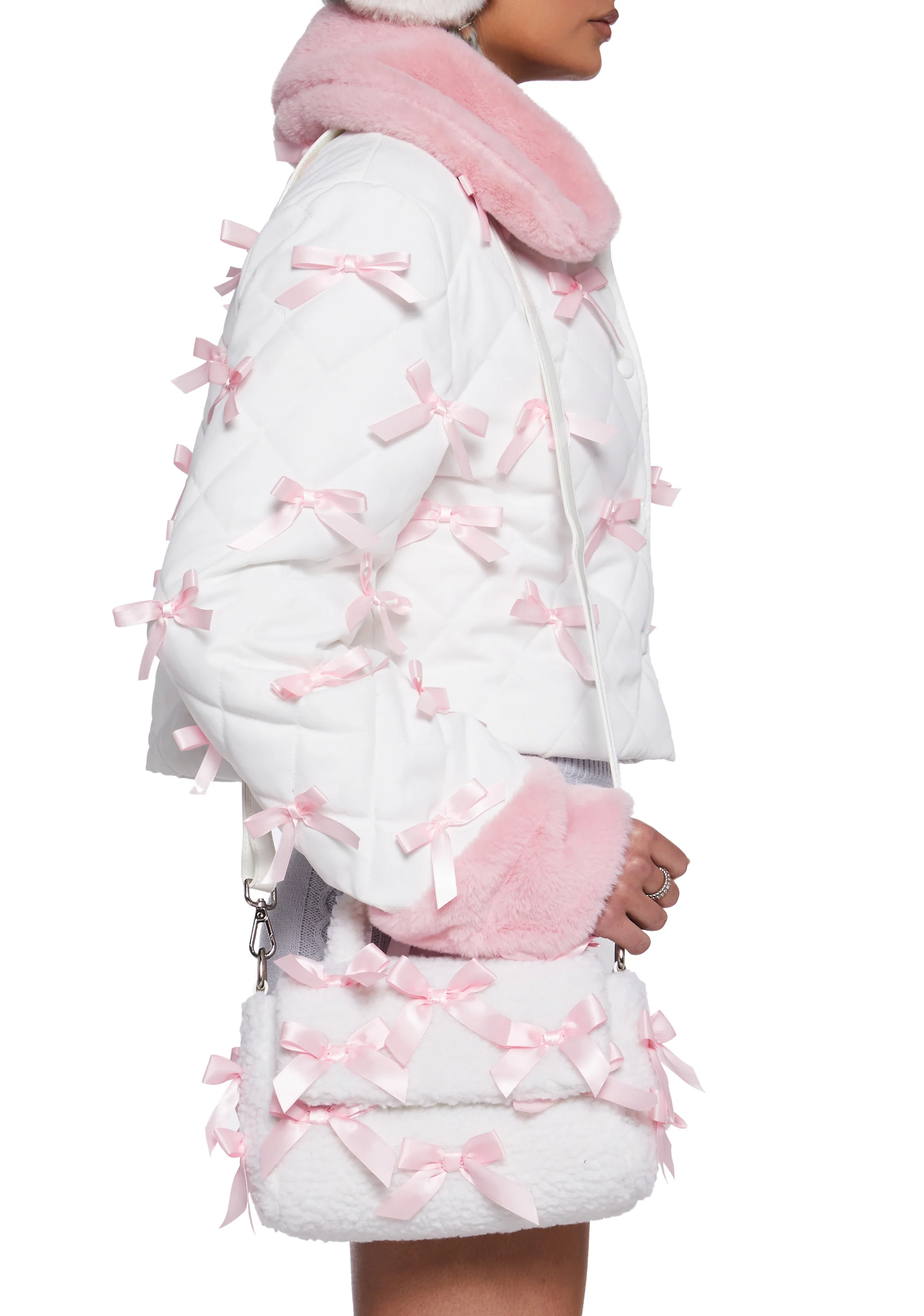Pinky Promise Plush Handbag - Image 2