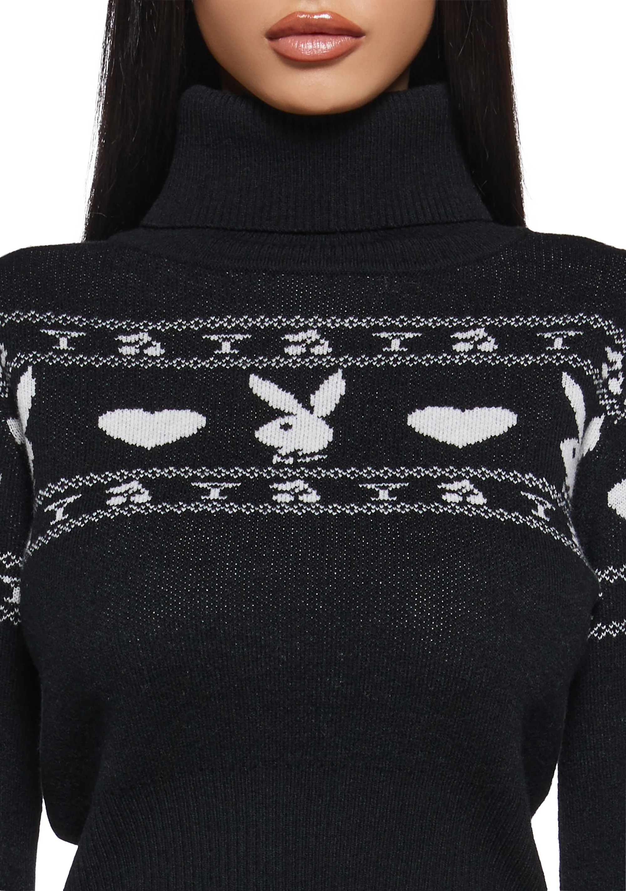 Pinup Charm Intarsia Sweater - Image 5