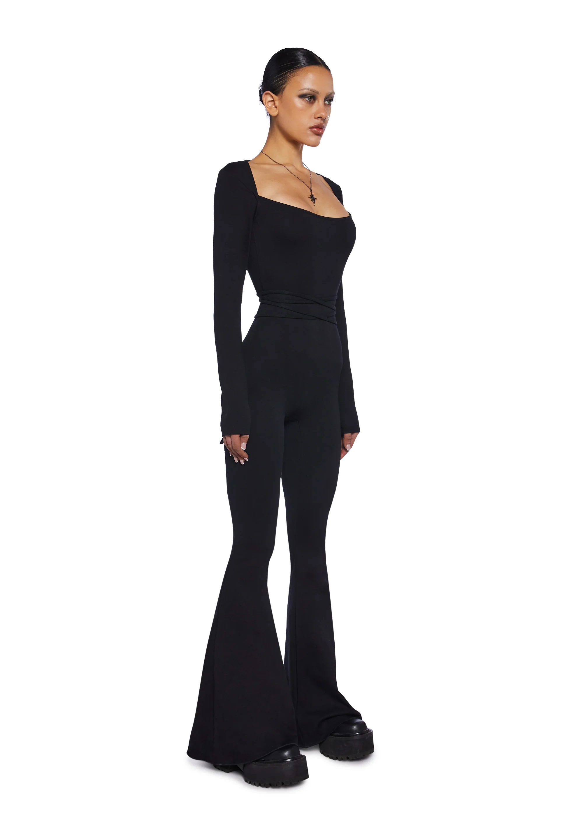 Pitch Open Back Jumpsuit - Image 3