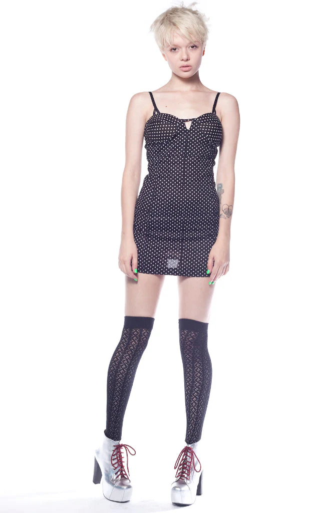 Pixie Dress - Black - Image 7