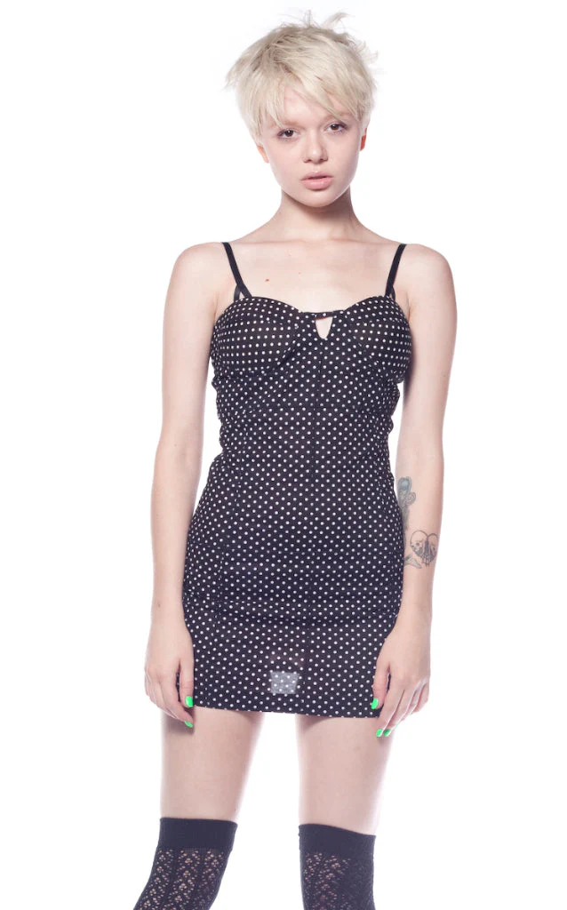 Pixie Dress - Black - Image 8