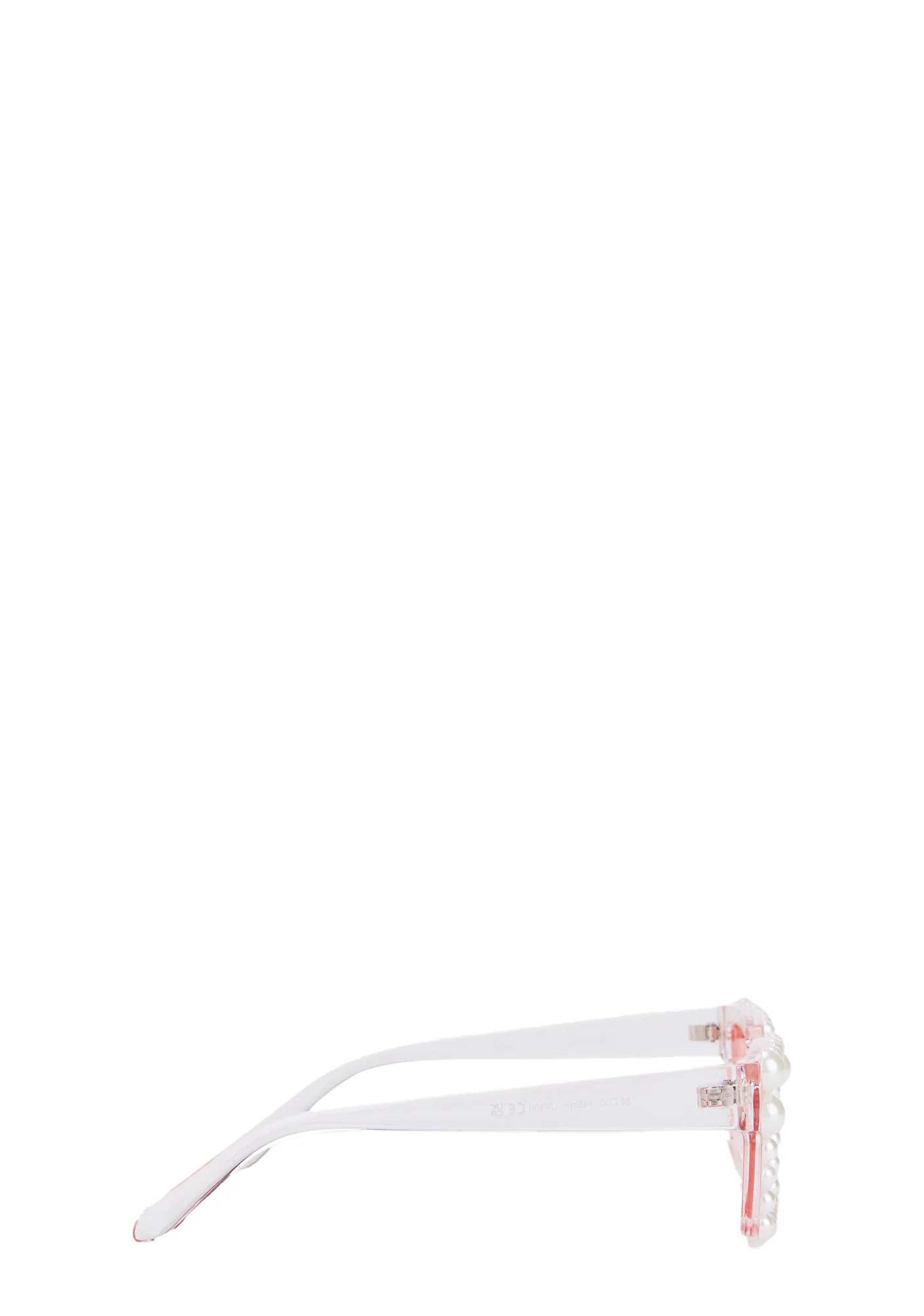 Pop Goes My Heart Pearl Sunglasses - Pink - Image 4