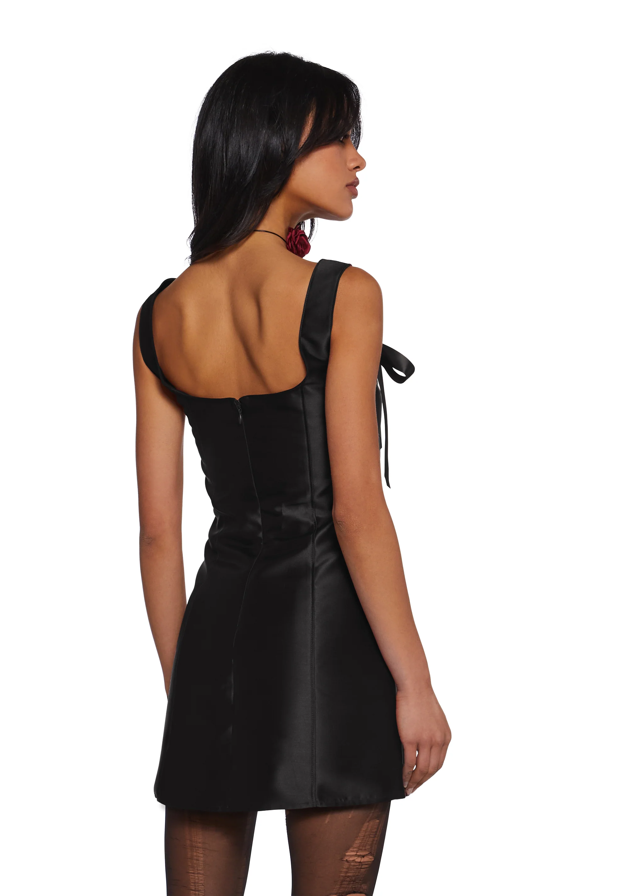 Pixie Stardust Mini Dress - Black - Image 4