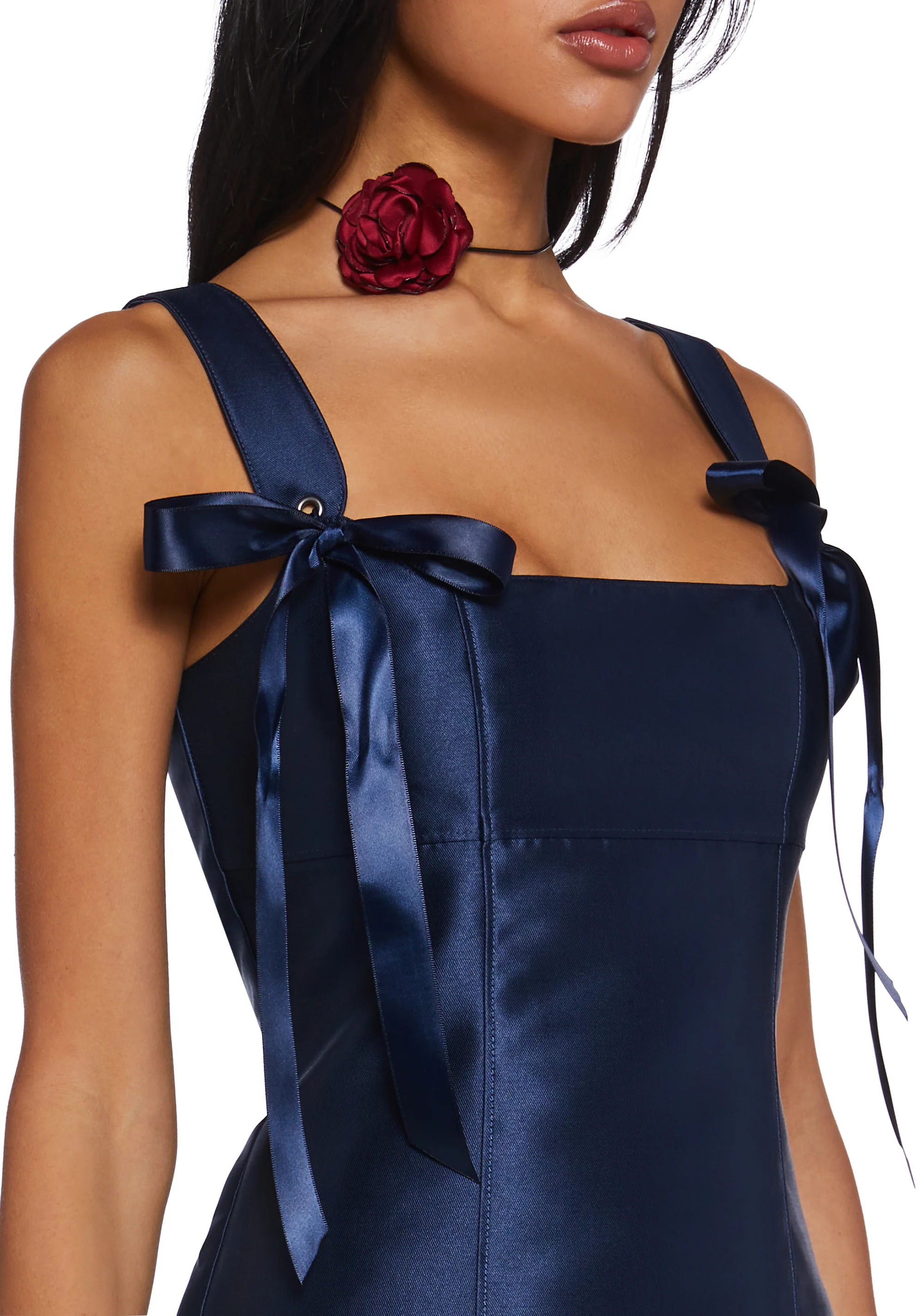 Pixie Stardust Mini Dress - Dark Blue - Image 5