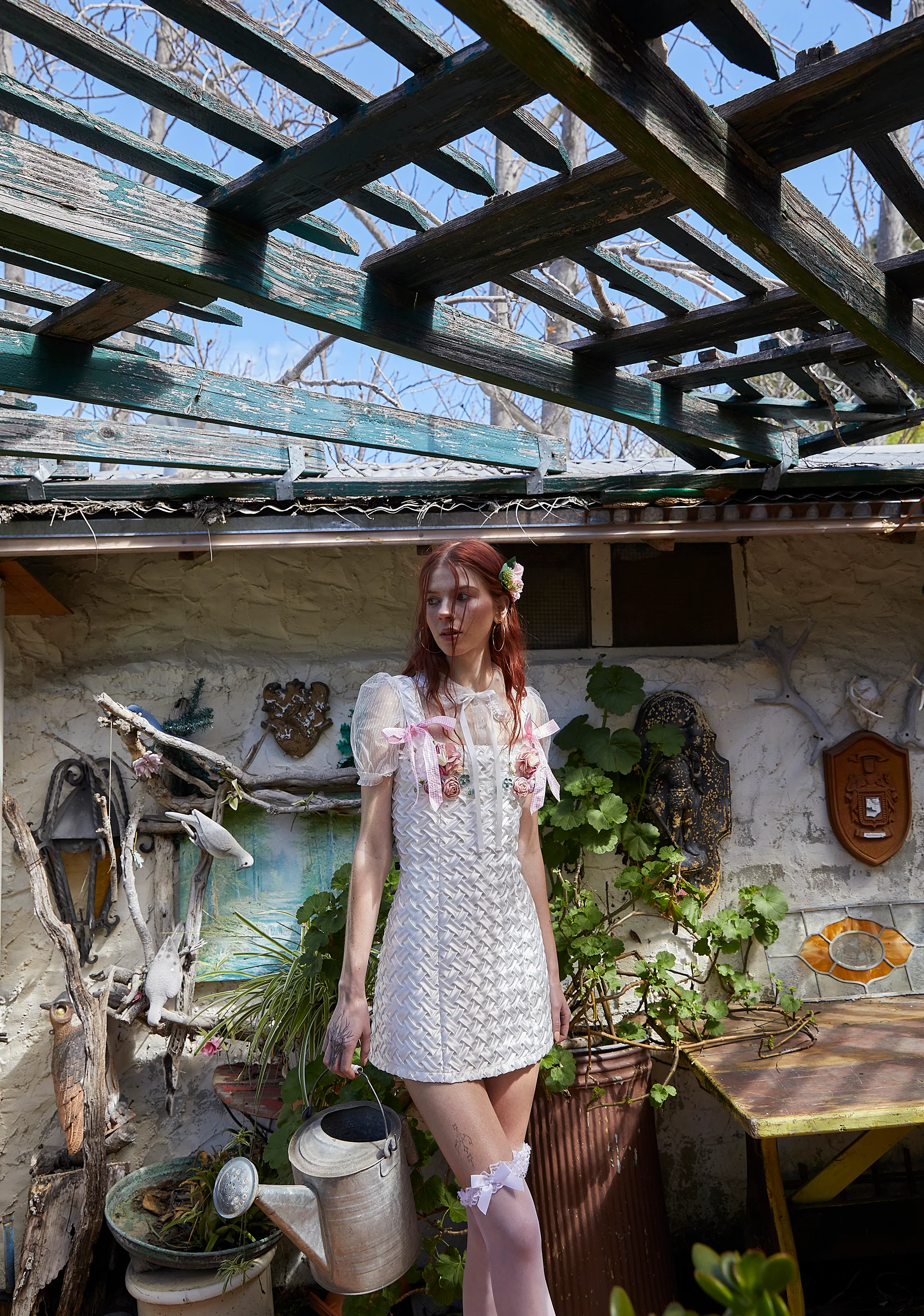 Pixie Stardust Mini Dress - Floral Basket - Image 6