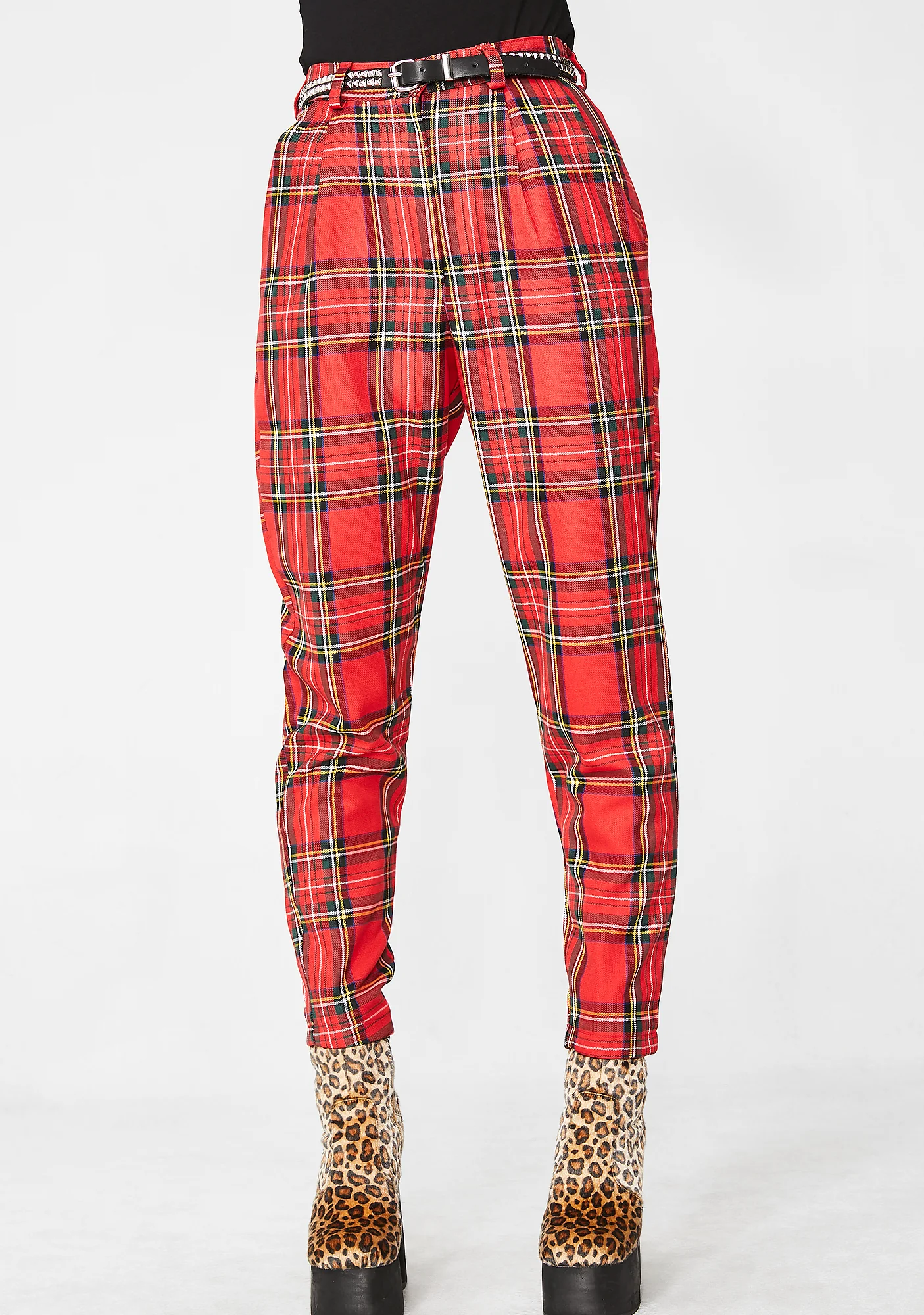 Plaid Aubrey Classic Trousers - Image 3