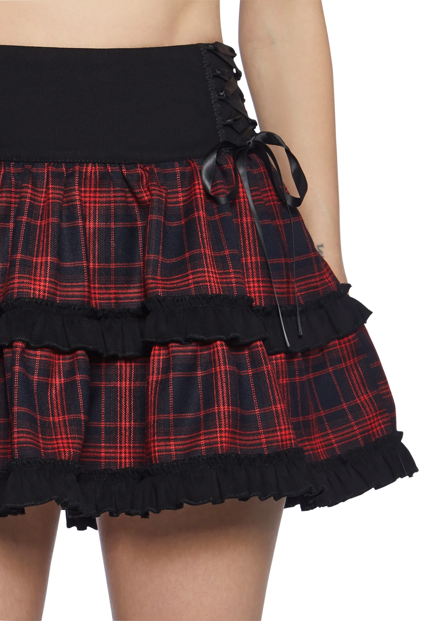 Goth Grooves Mini Skirt - Image 10