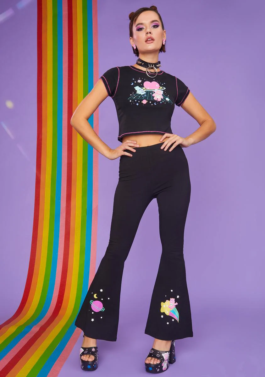 Planet Care Printed Flares - Image 2