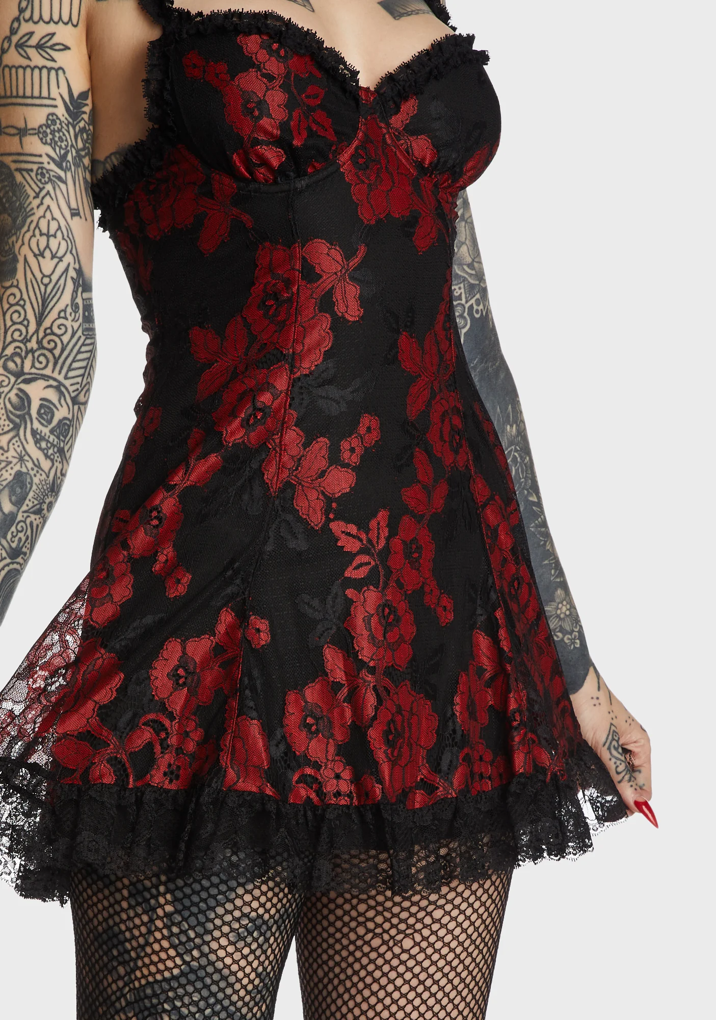 Plant Enchantress Mini Dress - Image 2
