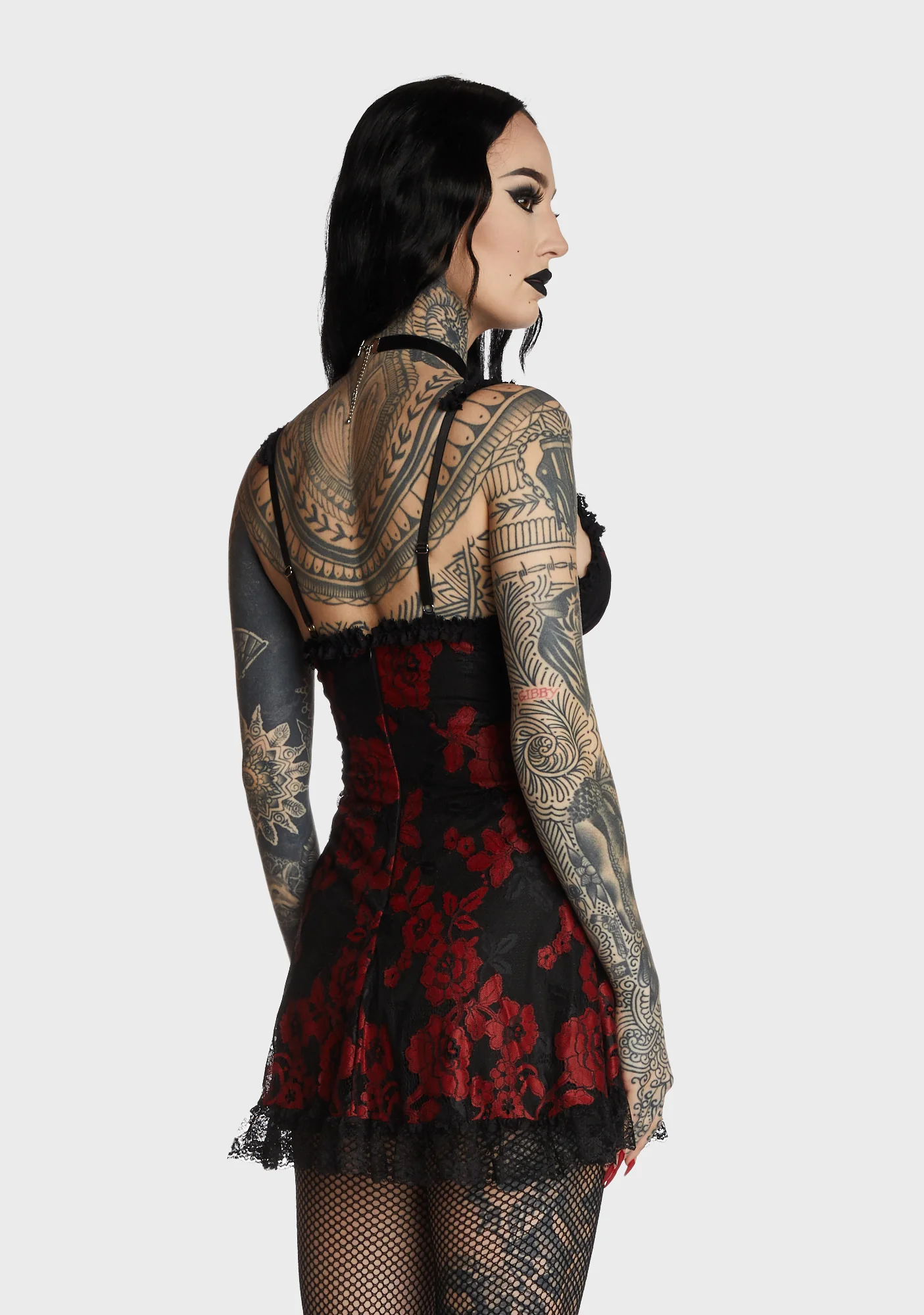 Plant Enchantress Mini Dress - Image 3