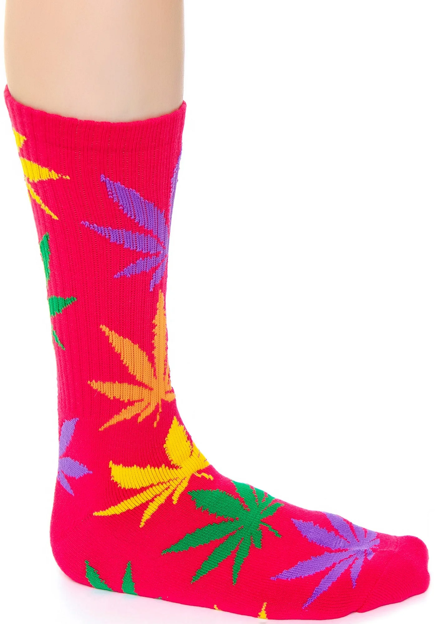 Plantlife Multi Color Sock - Red - Image 5