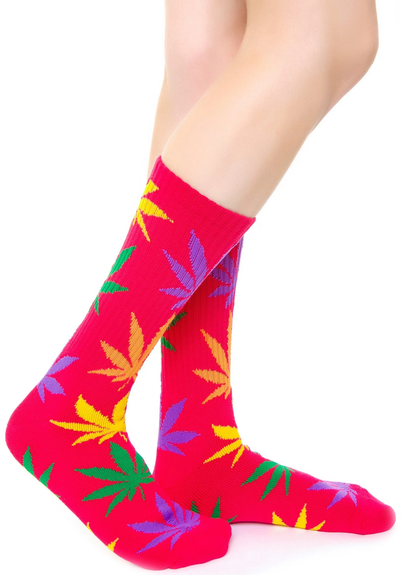 Plantlife Multi Color Sock - Orange - Image 4