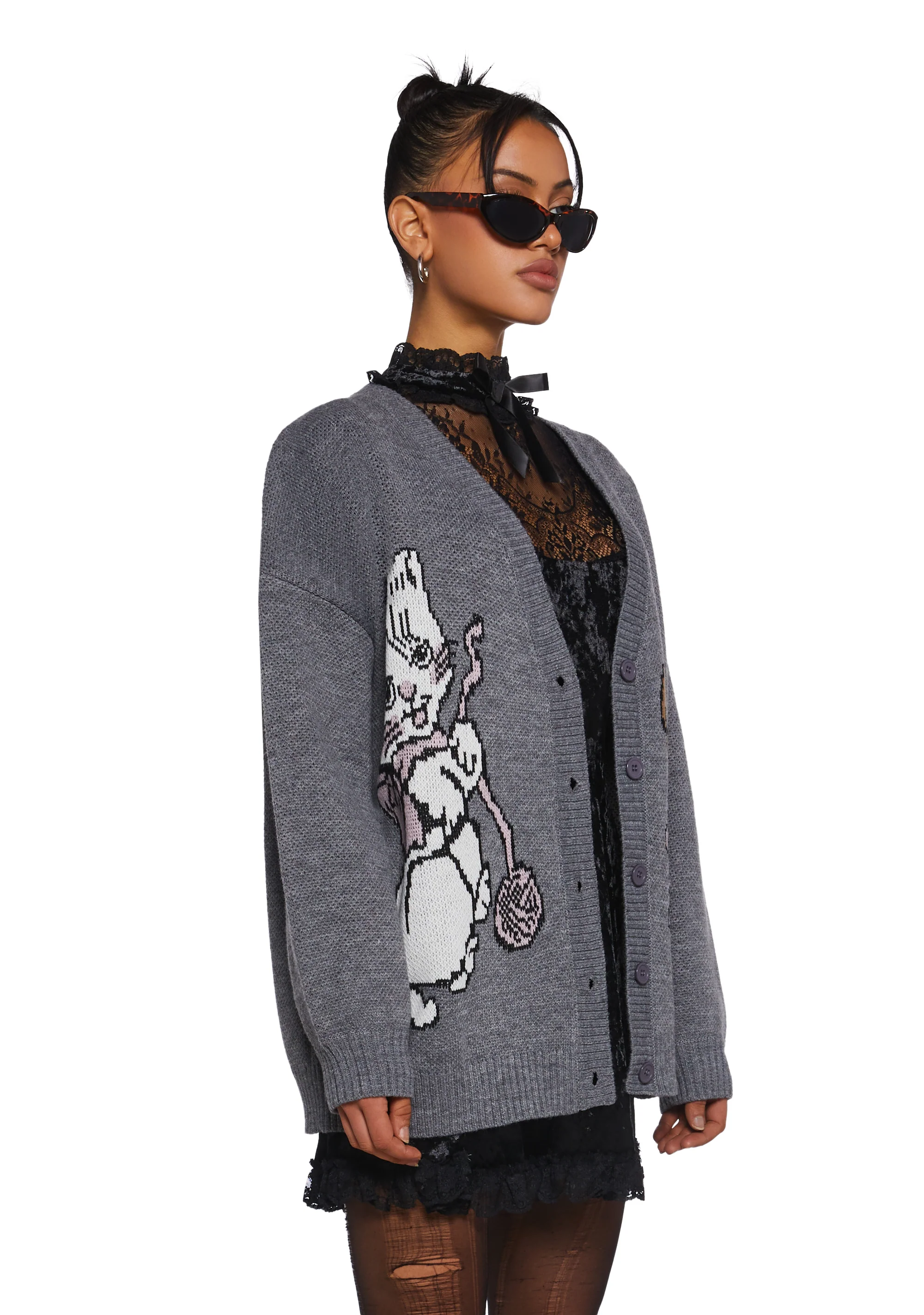 Play Things Oversized Cardigan - Image 3
