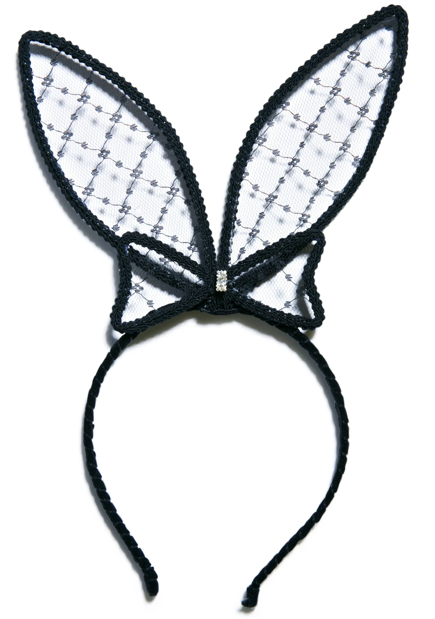 Play With Me Bunny Headband - Black - Image 5