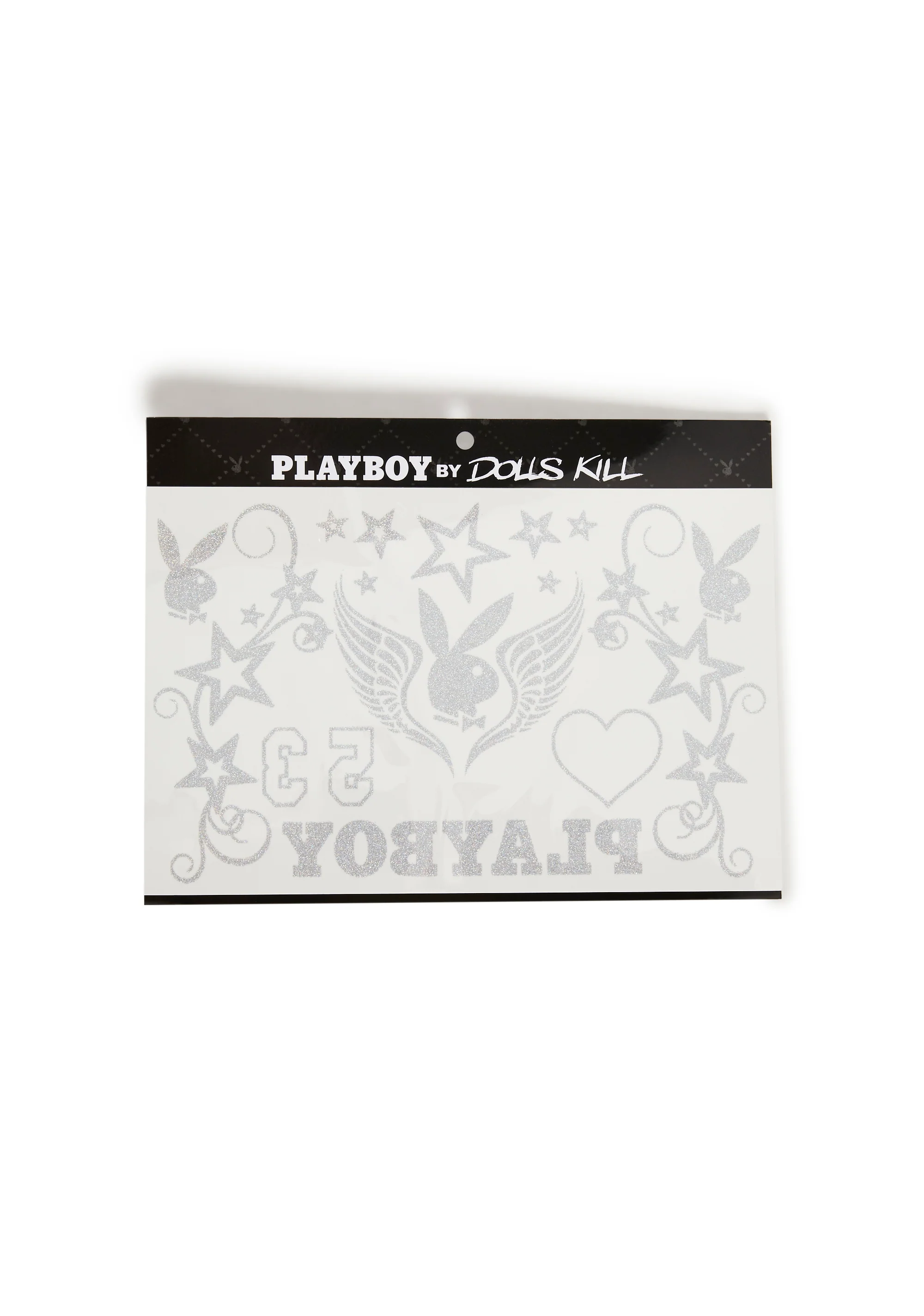 Playboy Glitter Tattoo Sheet - Image 3