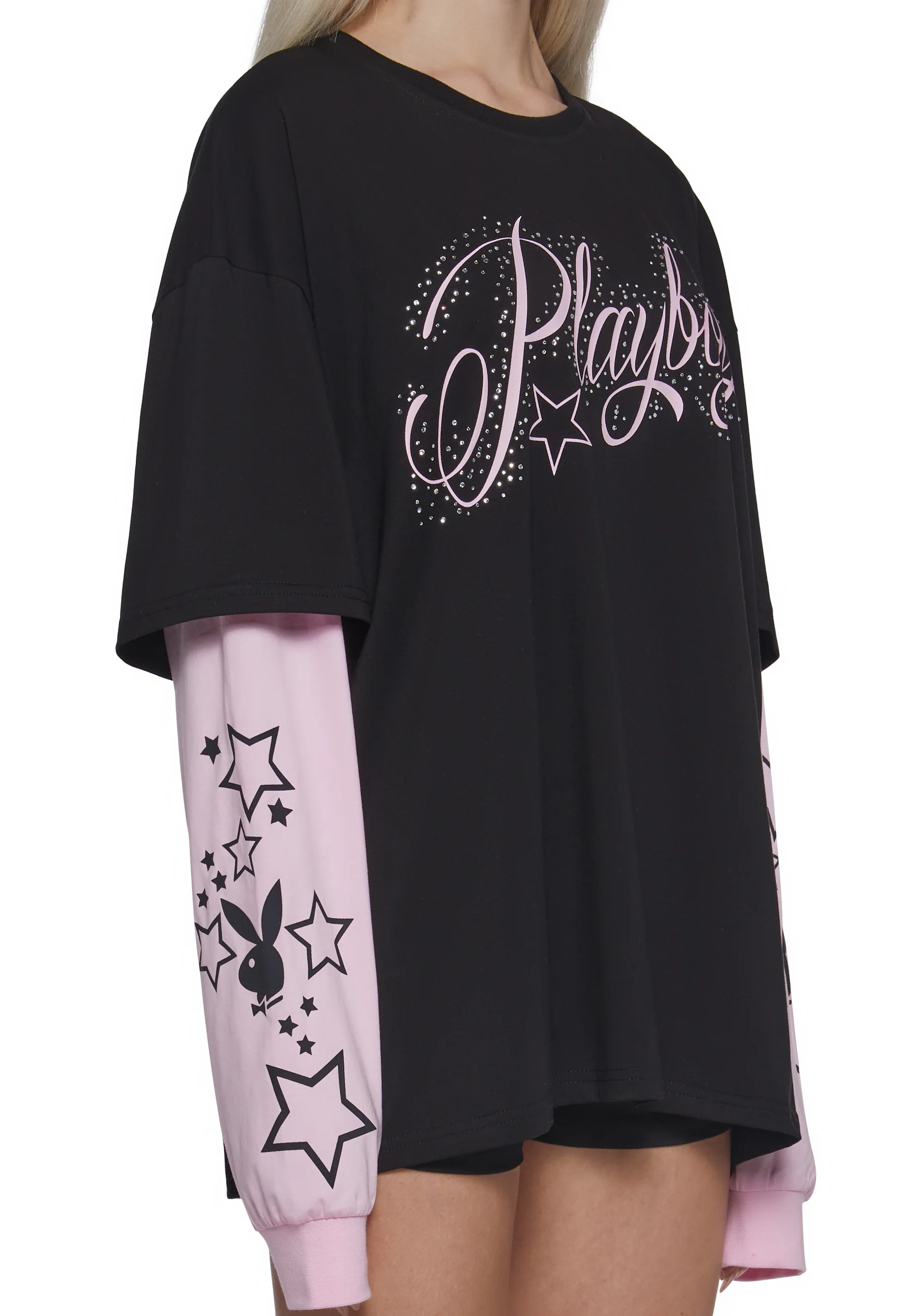Playboy Twofer Long Sleeve Top - Image 8