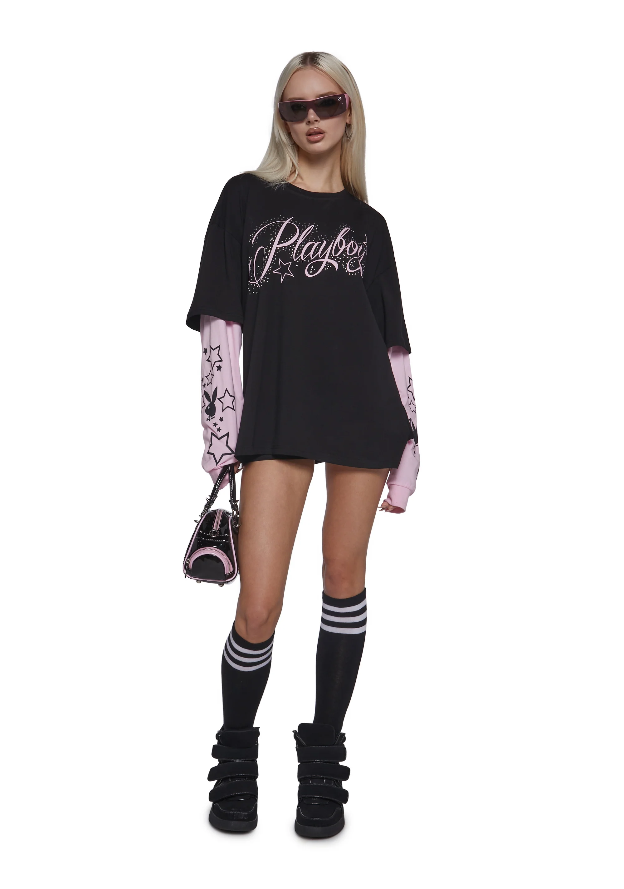 Playboy Twofer Long Sleeve Top - Image 9