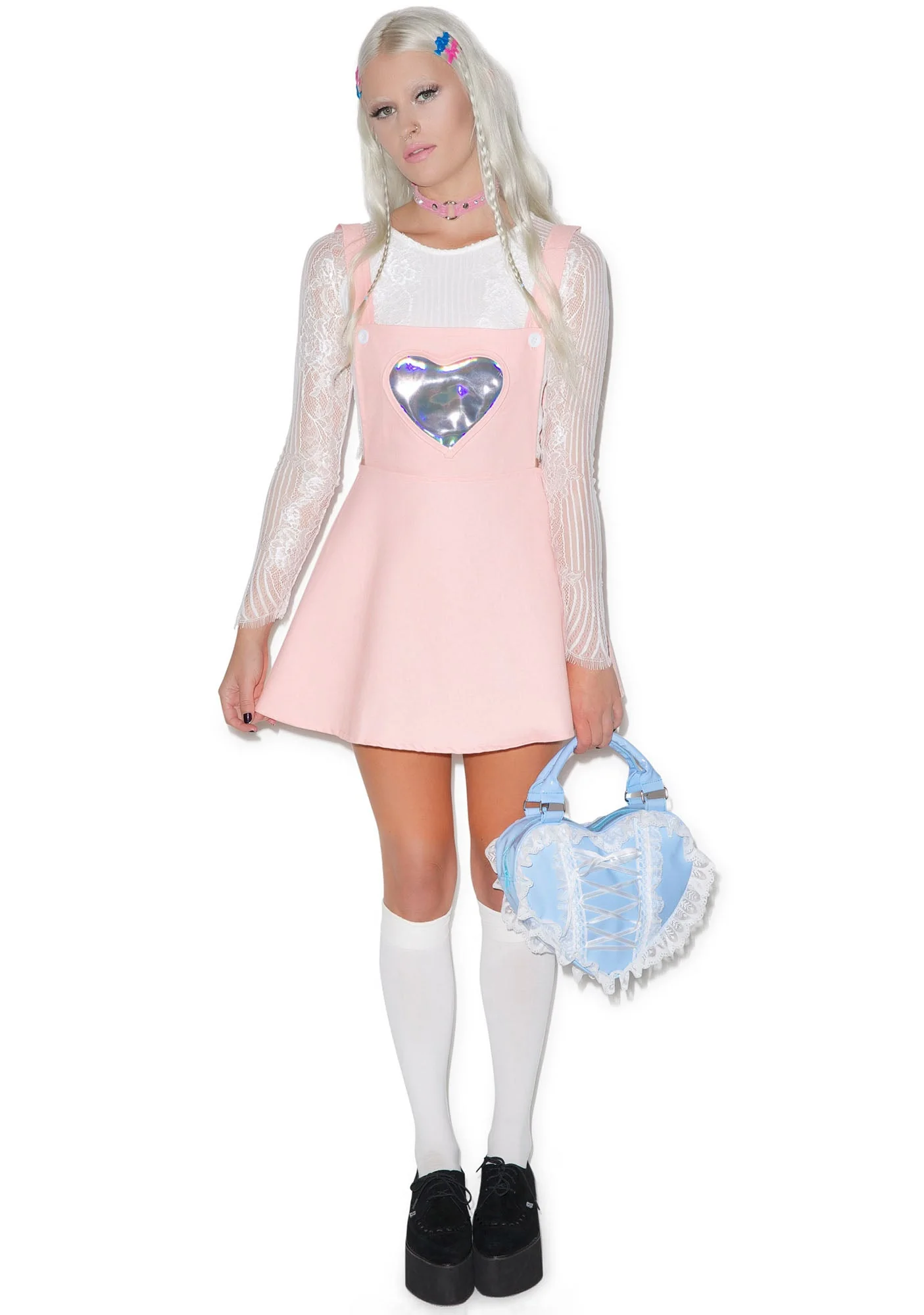 Playin' With Yer Heart Jumper - Pink - Image 18