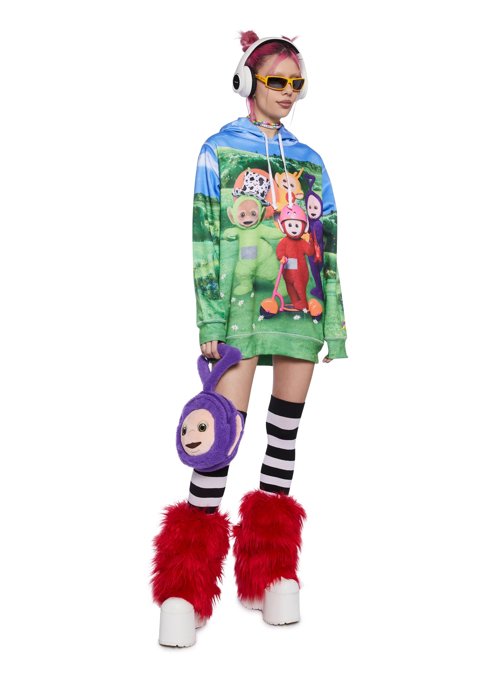 Playing Games Oversized Hoodie - Image 2