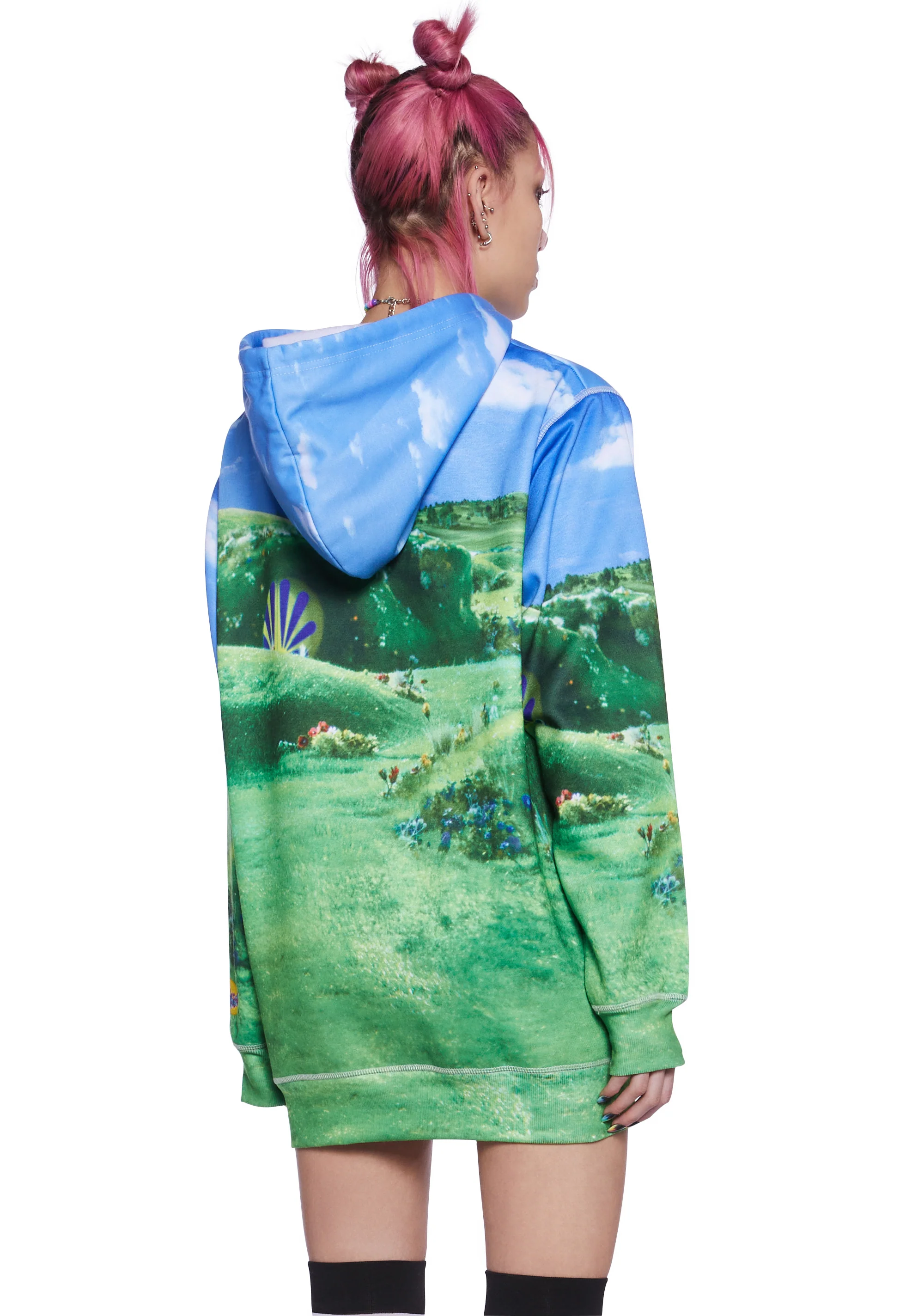 Playing Games Oversized Hoodie - Image 4