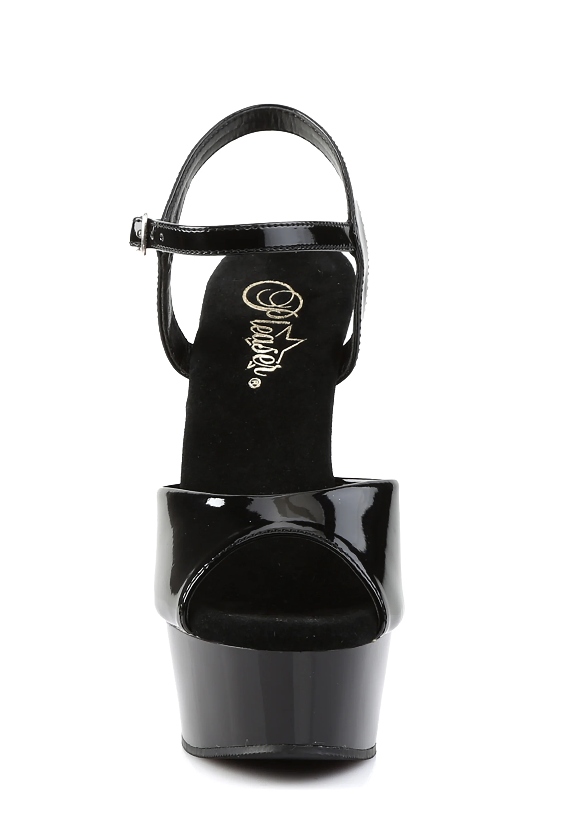 Delight-609 Platform Ankle Strap Sandals-Black - Image 2