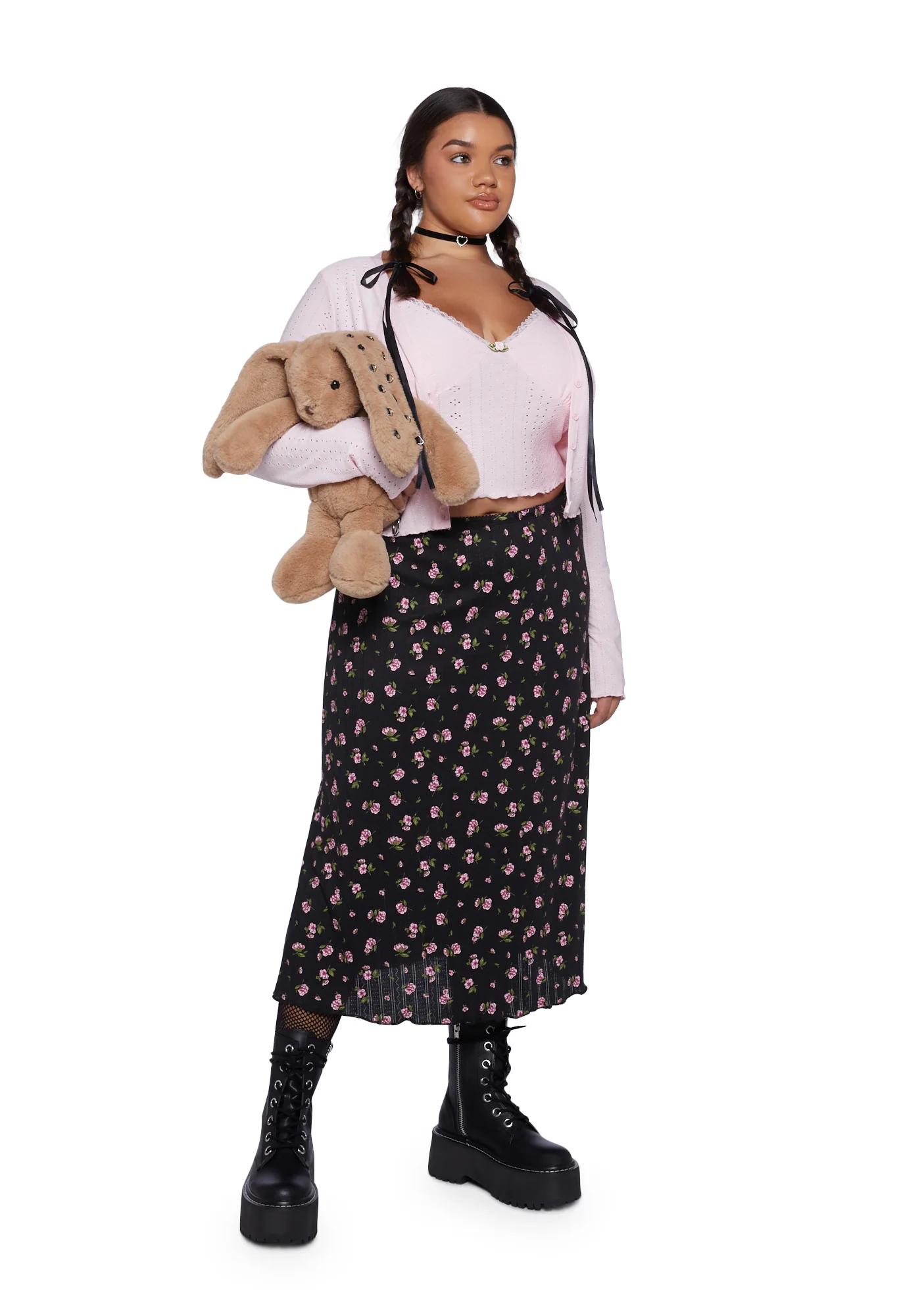Plus Always Right Cardigan Set - Image 2