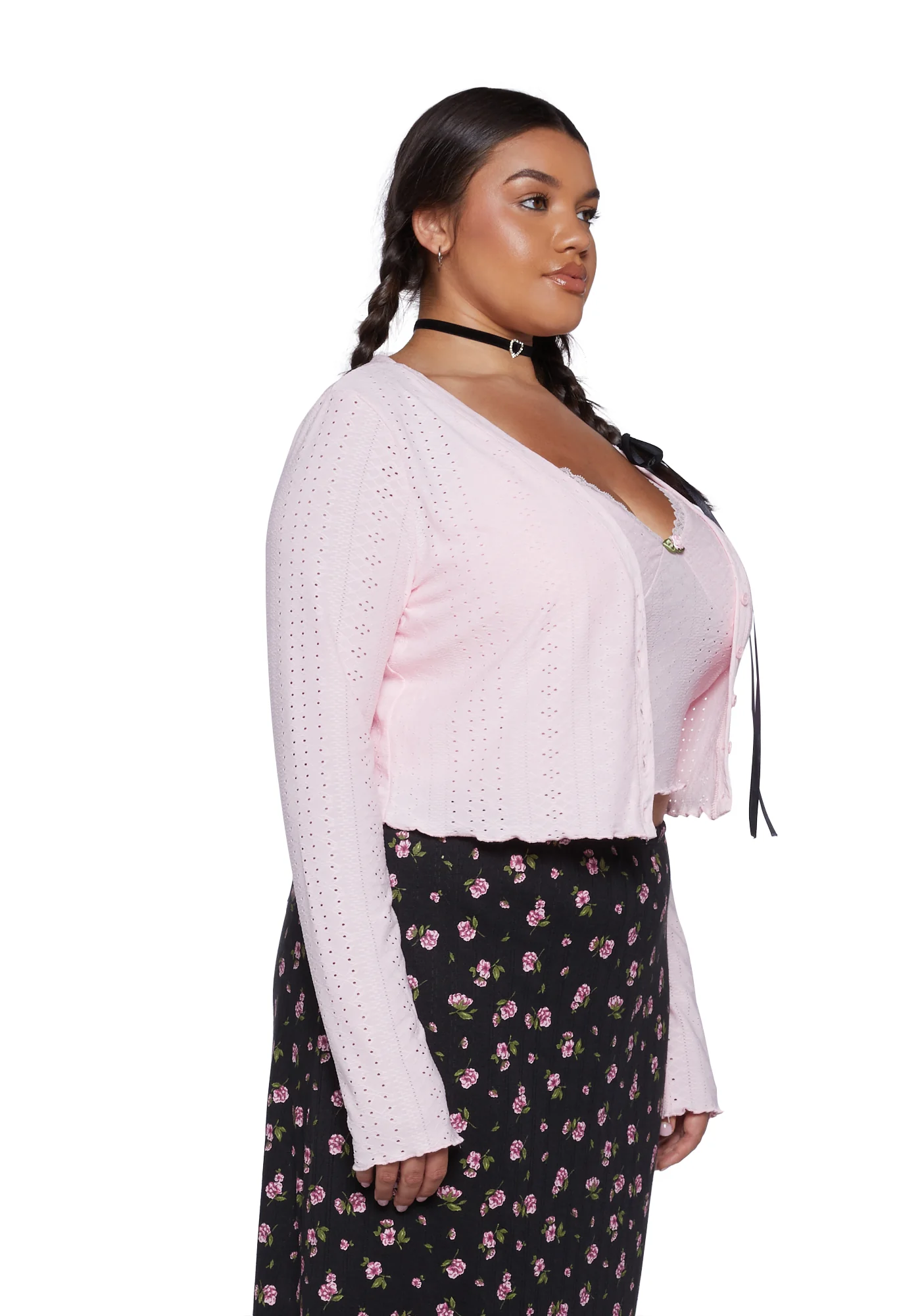 Plus Always Right Cardigan Set - Image 3