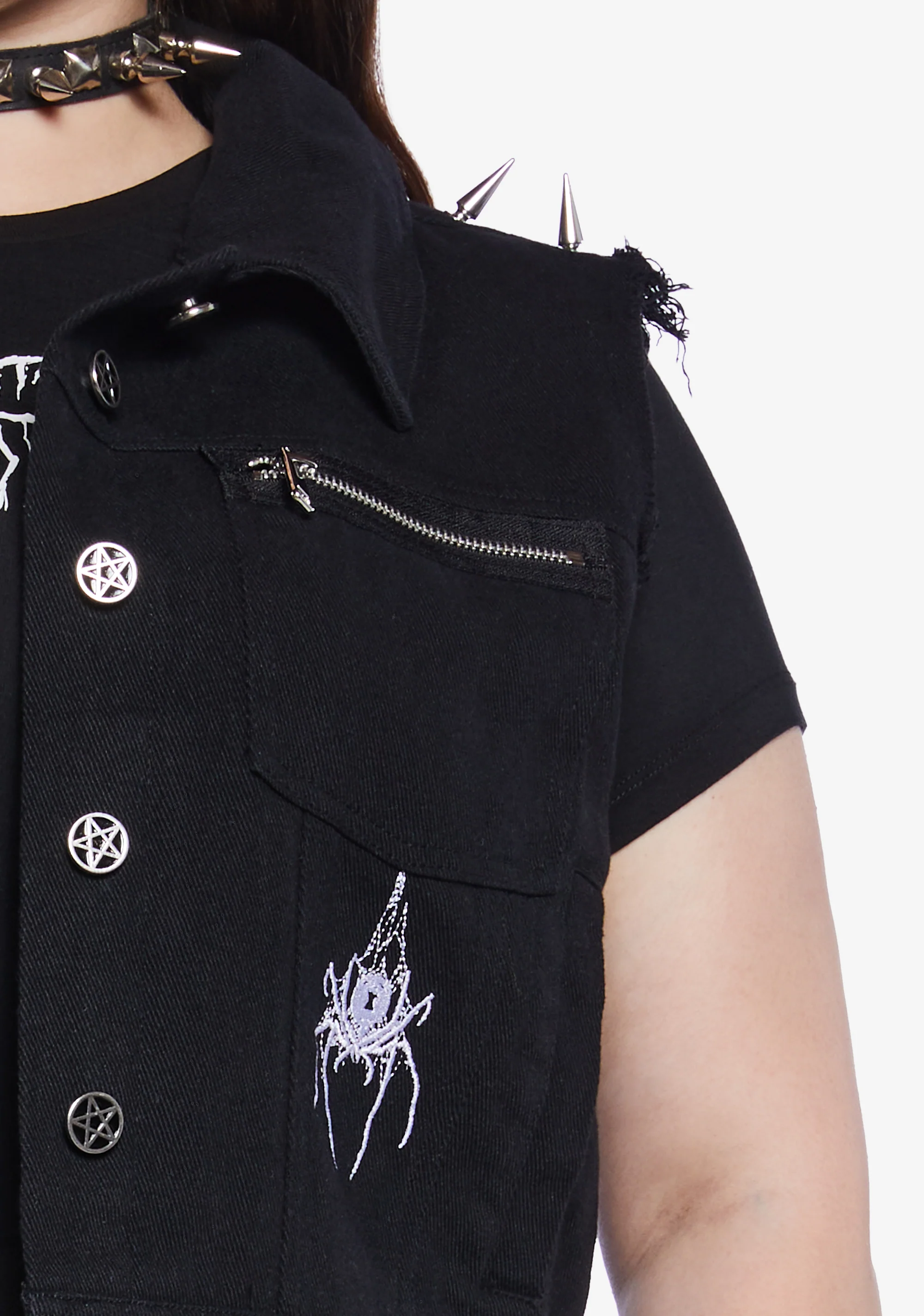 Plus Angel Opposite Twill Vest - Image 5