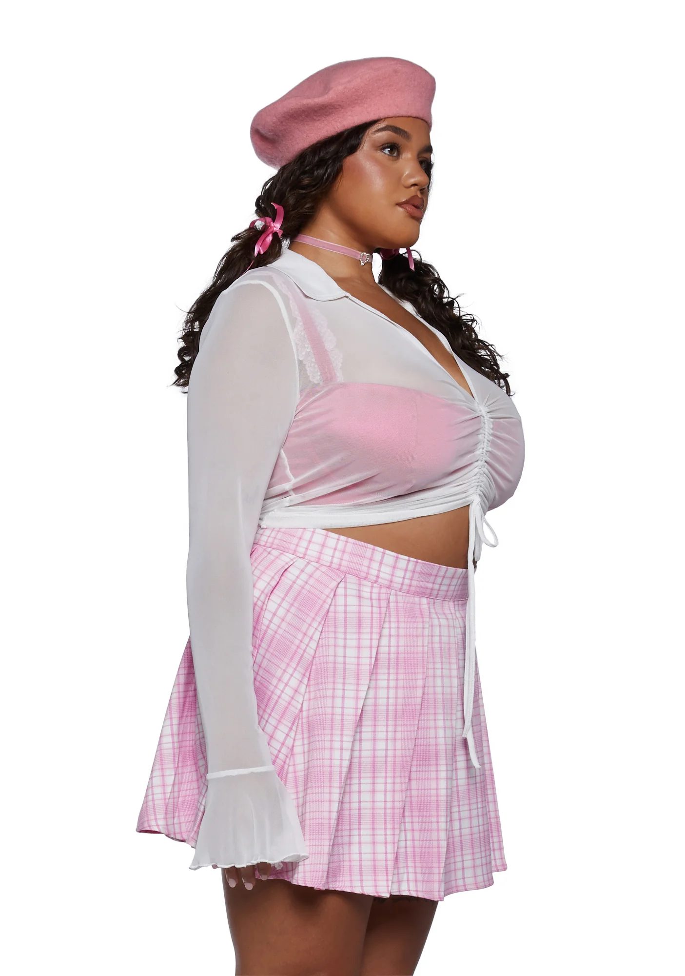 Plus Ascend Your Throne Crop Top - Image 3