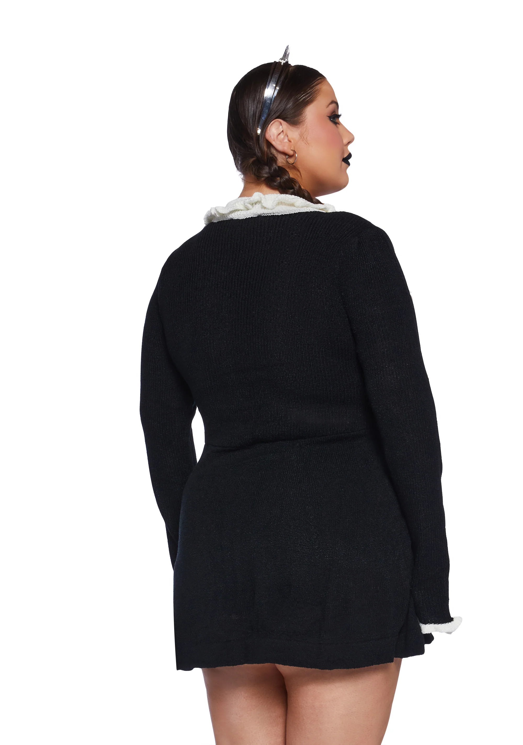 Plus Bad Ideas Sweater Dress - Image 3