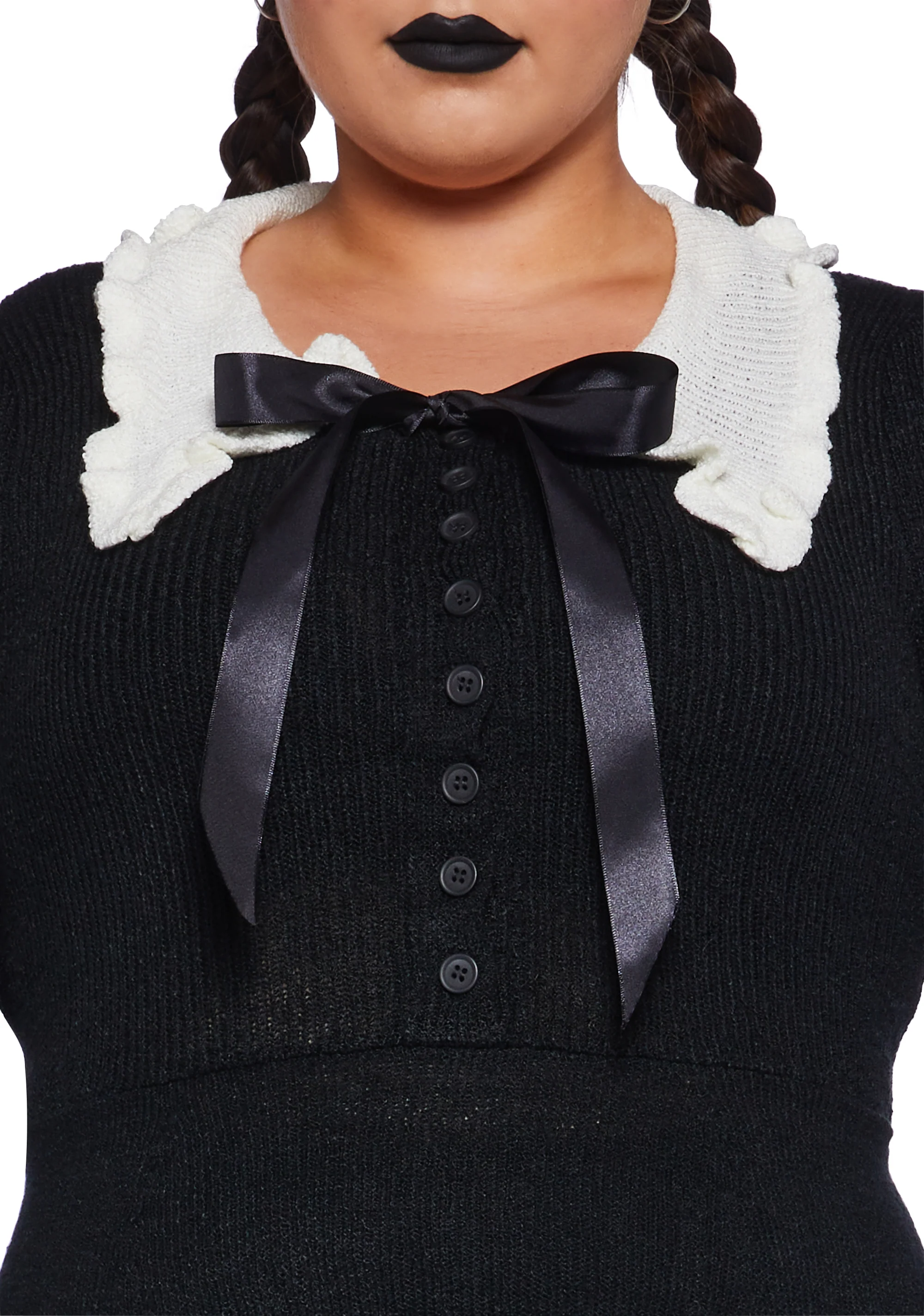 Plus Bad Ideas Sweater Dress - Image 5