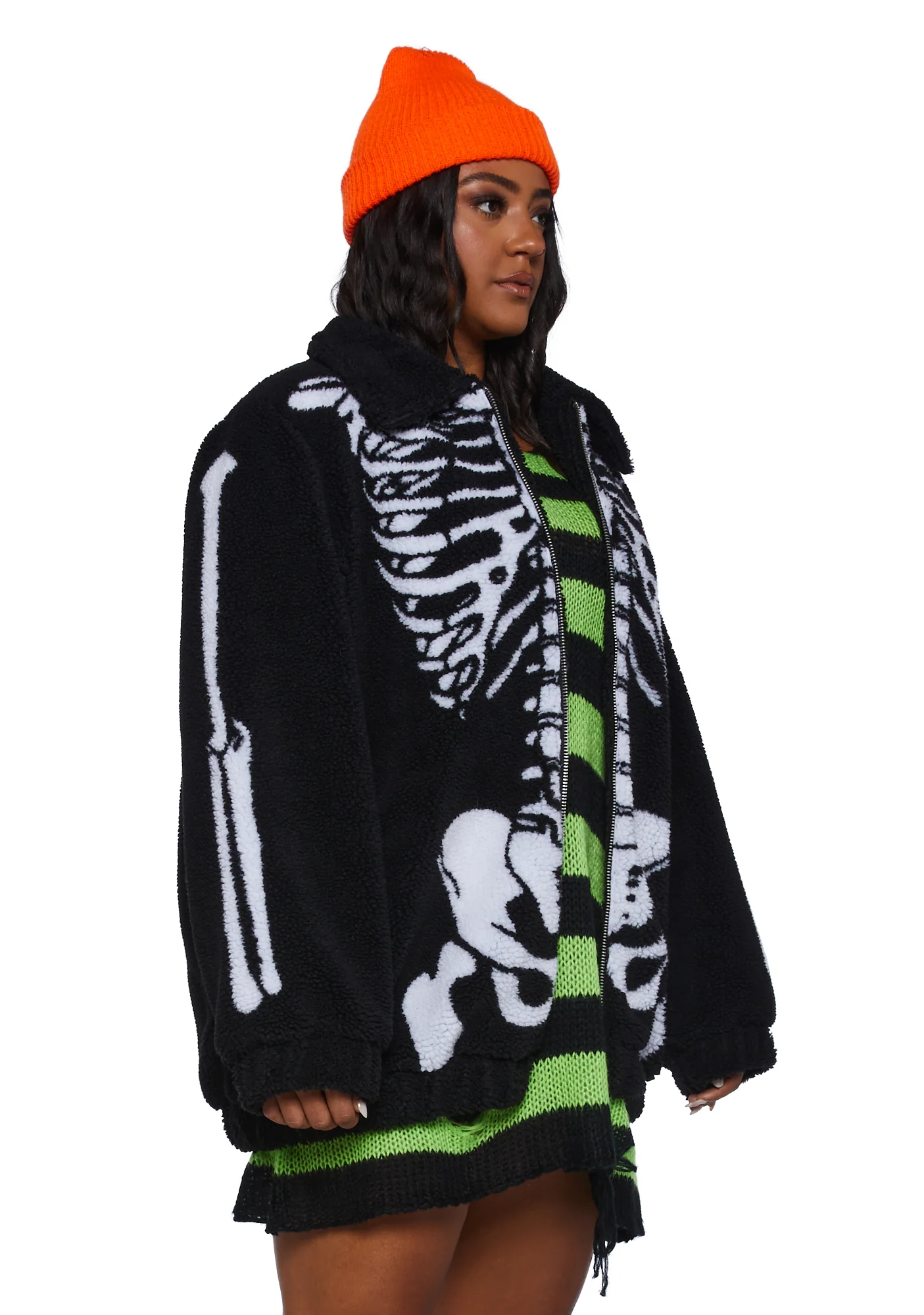 Plus Bare Bones Sherpa Jacket - Image 3