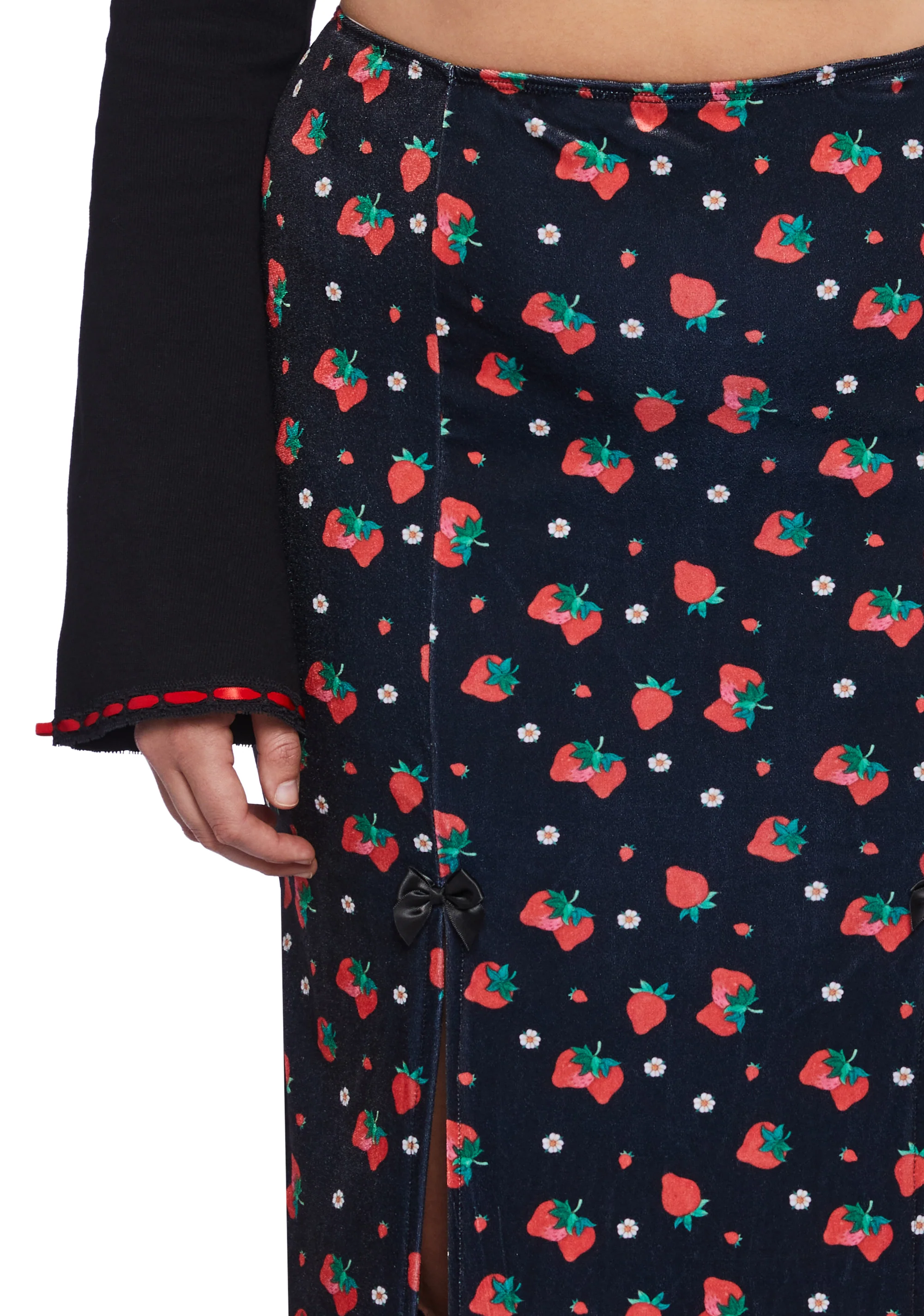 Plus Strawberry Shores Midi Skirt - Image 5