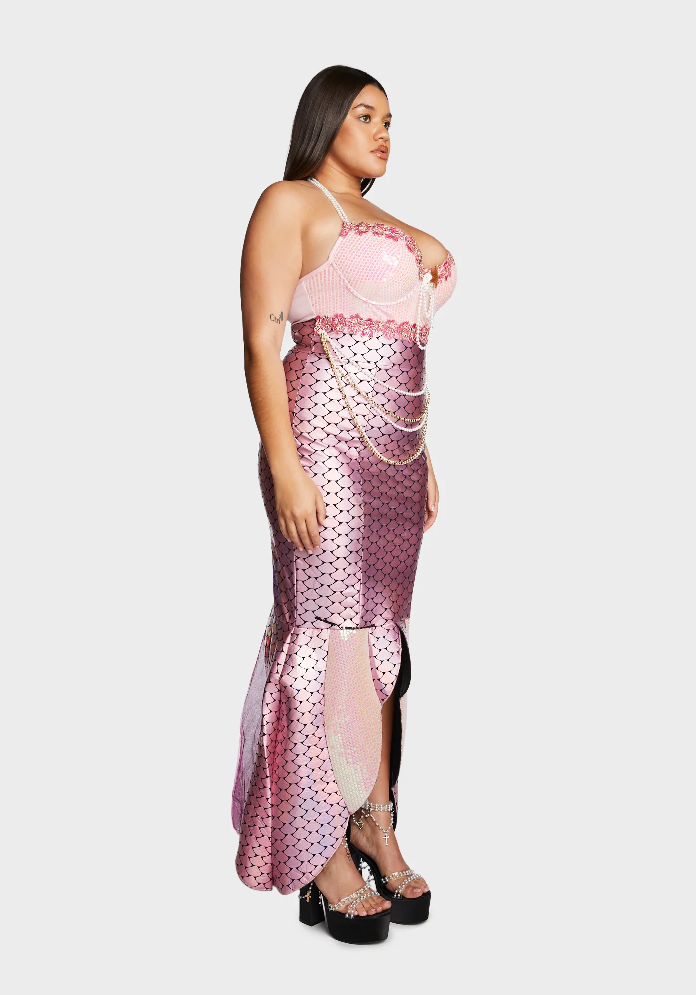 Plus Blushing Beauty Costume Dress - Image 3