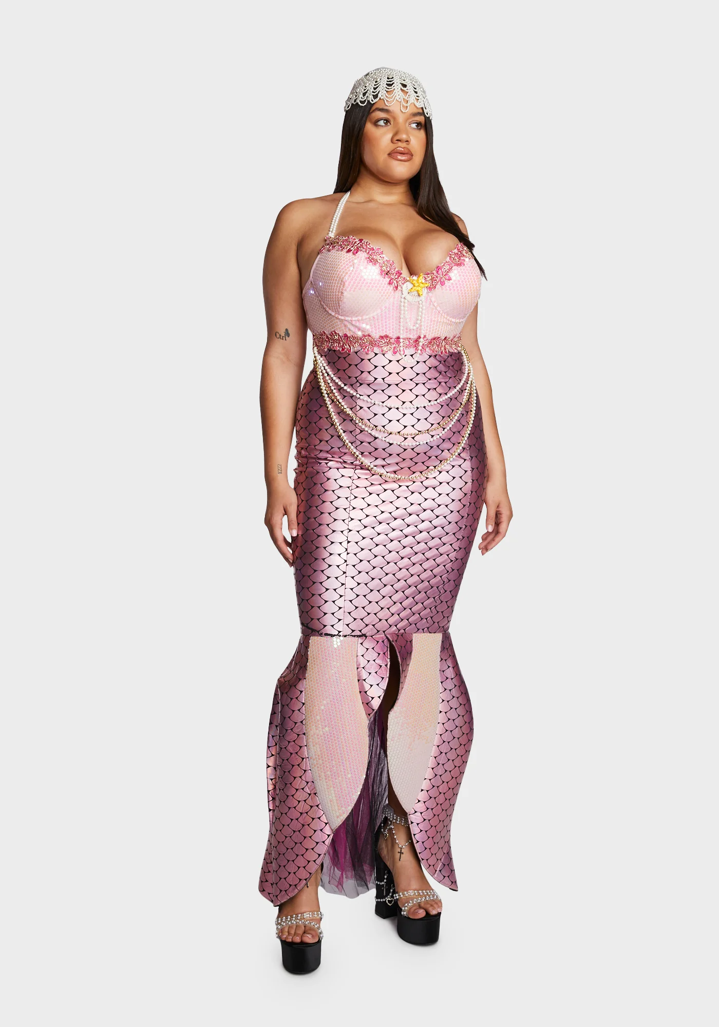 Plus Blushing Beauty Costume Dress - Image 5