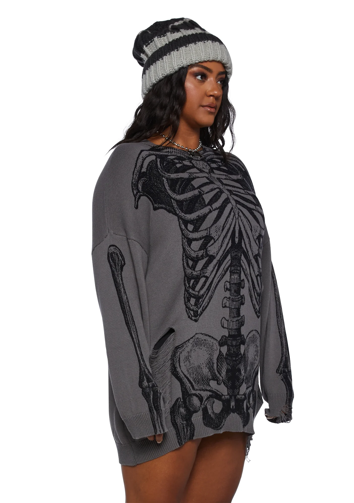 Plus Bone Breaker Oversized Sweater - Image 3