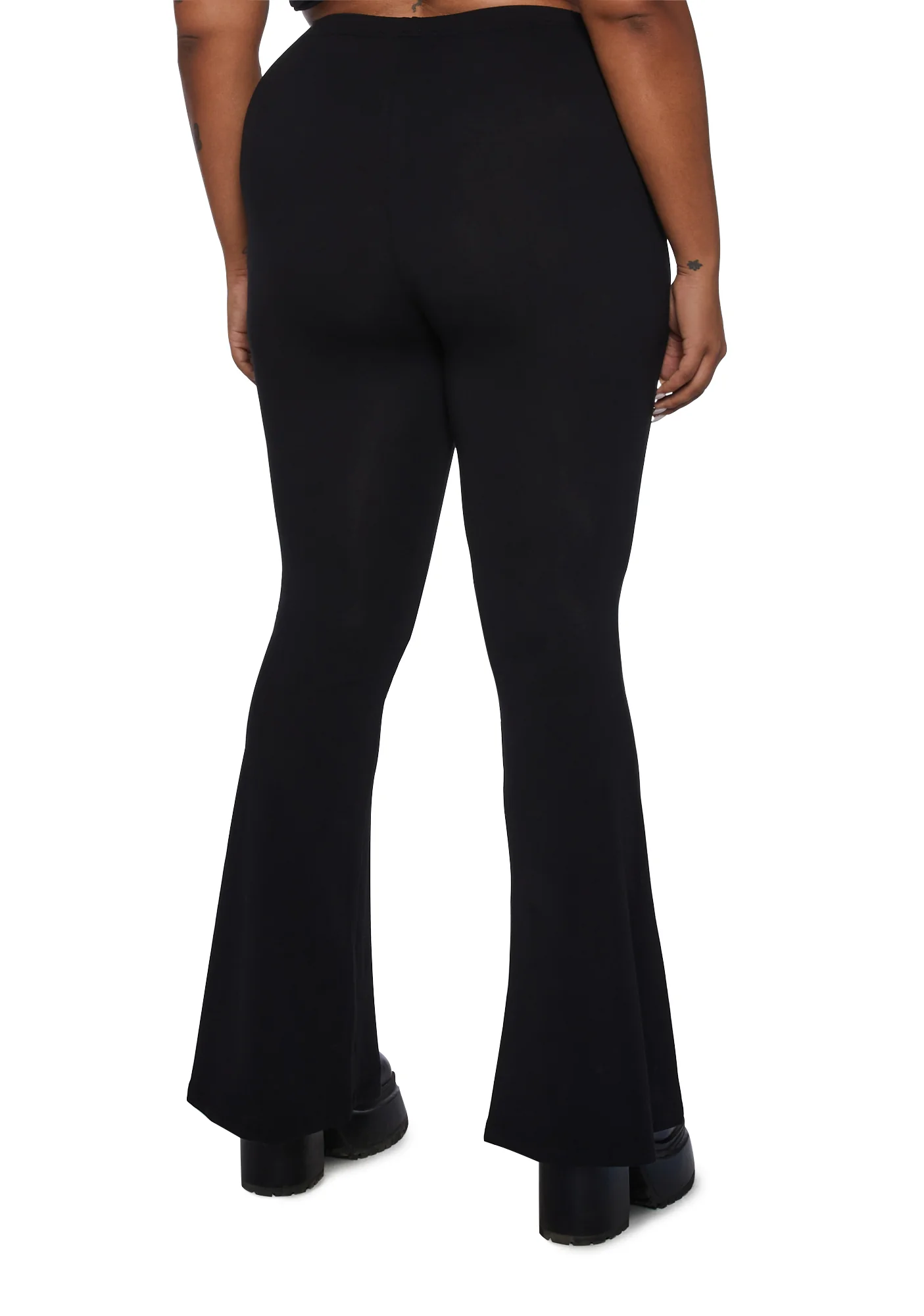 Plus Bone Rattler Flared Pants - Image 4