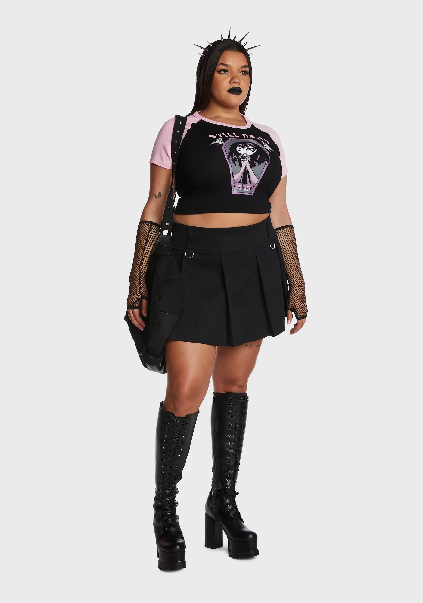 Plus Casket Keeper Baby Tee - Image 5
