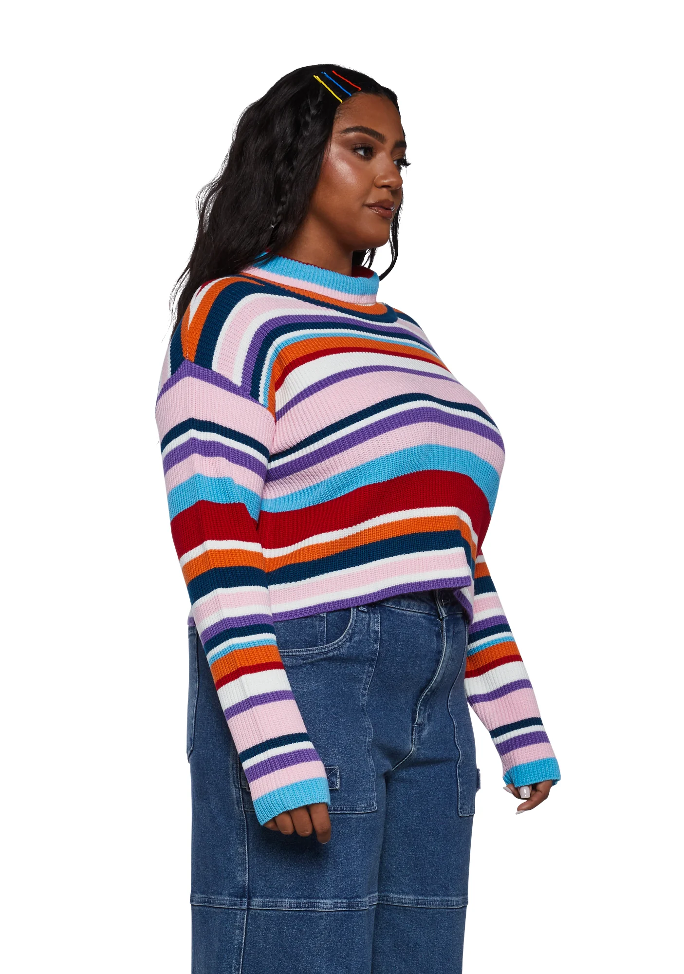 Plus Cool Breeze Turtleneck Sweater - Image 3