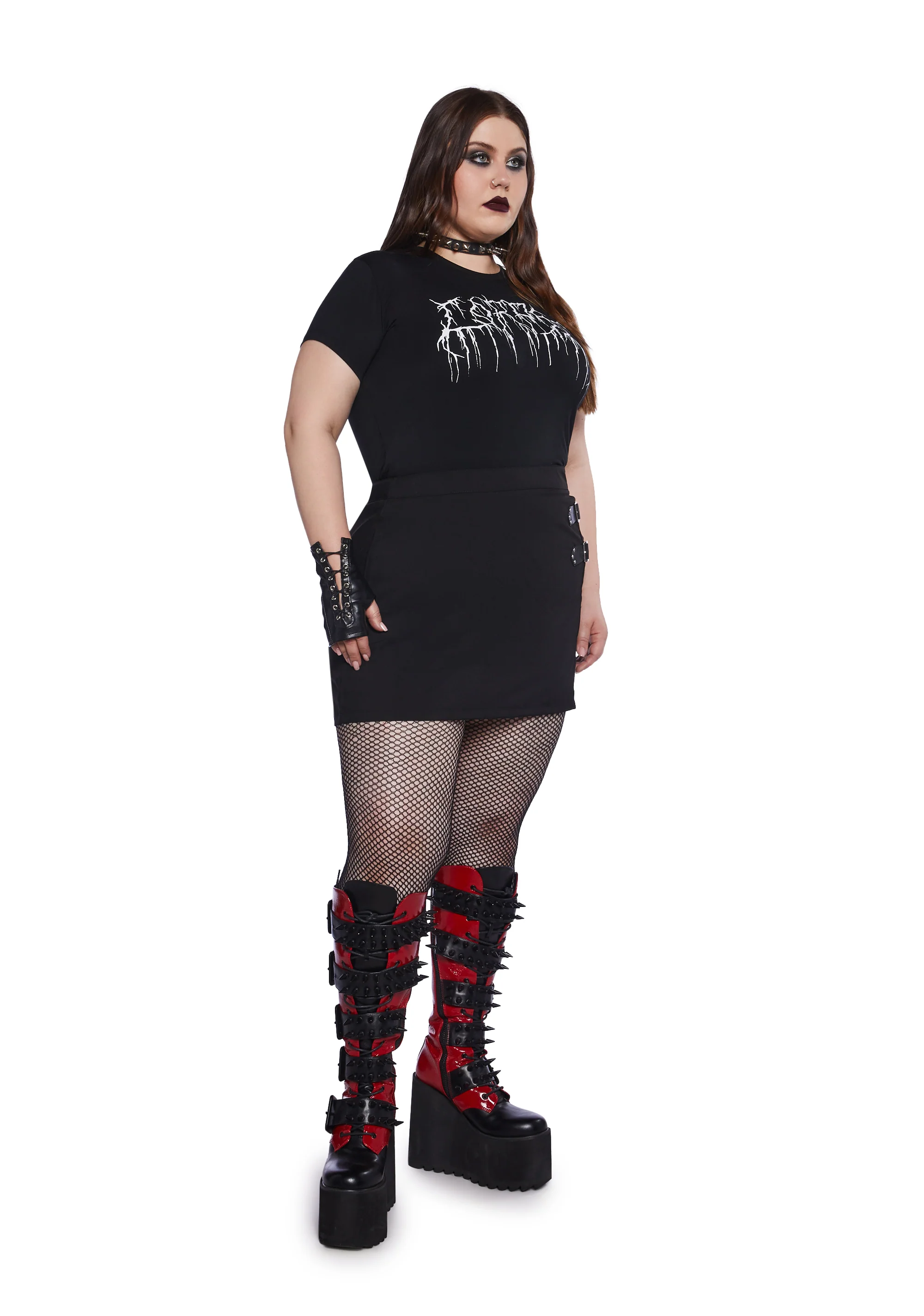 Plus Abra Cadaver Baby Tee - Image 3
