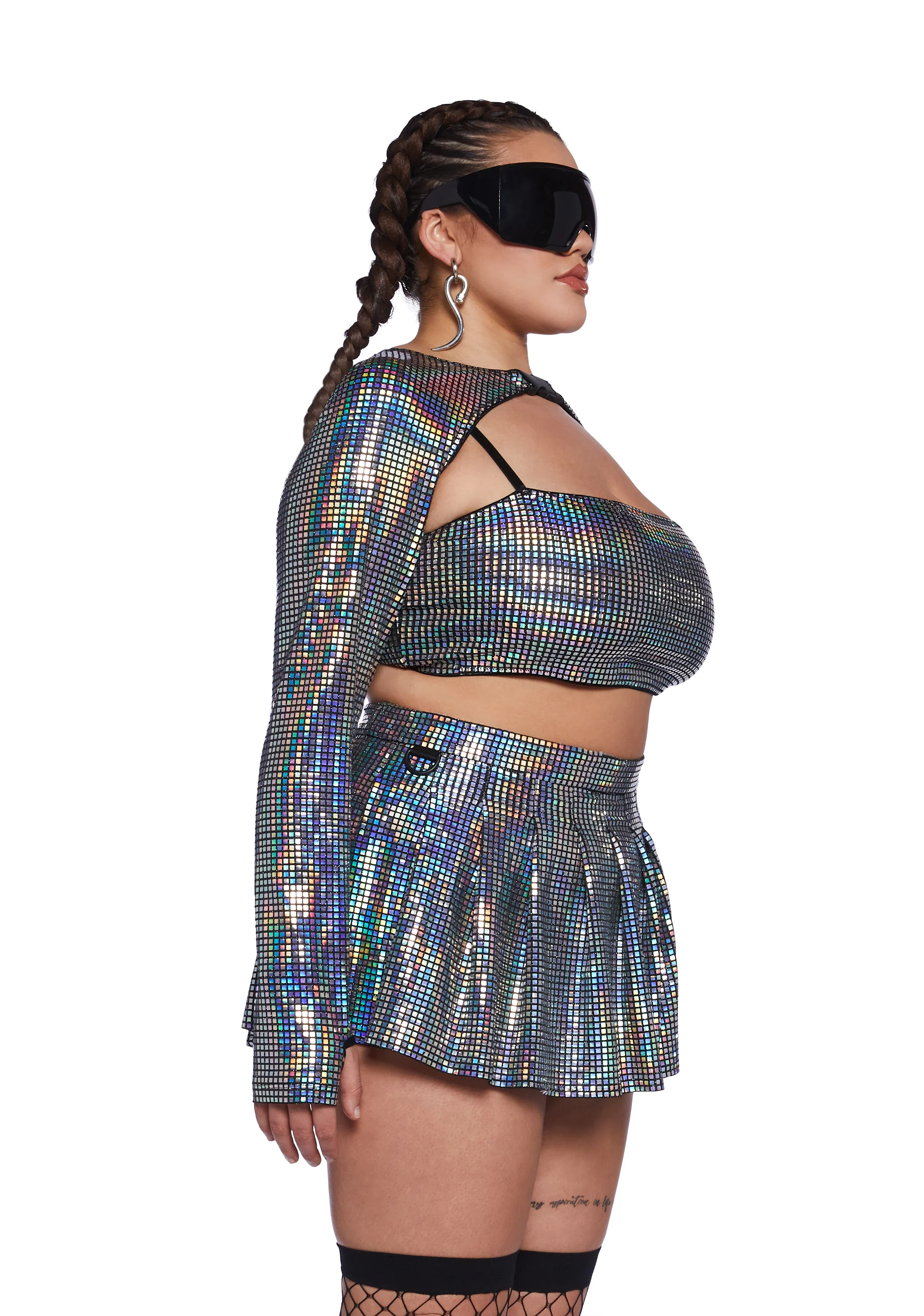 Plus Cosmic Disco Shrug Set - Image 3