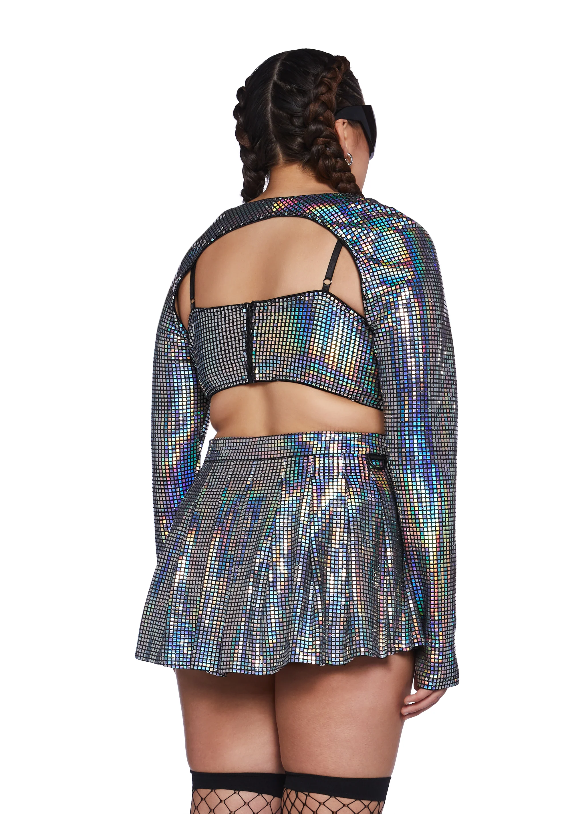 Plus Cosmic Disco Shrug Set - Image 4