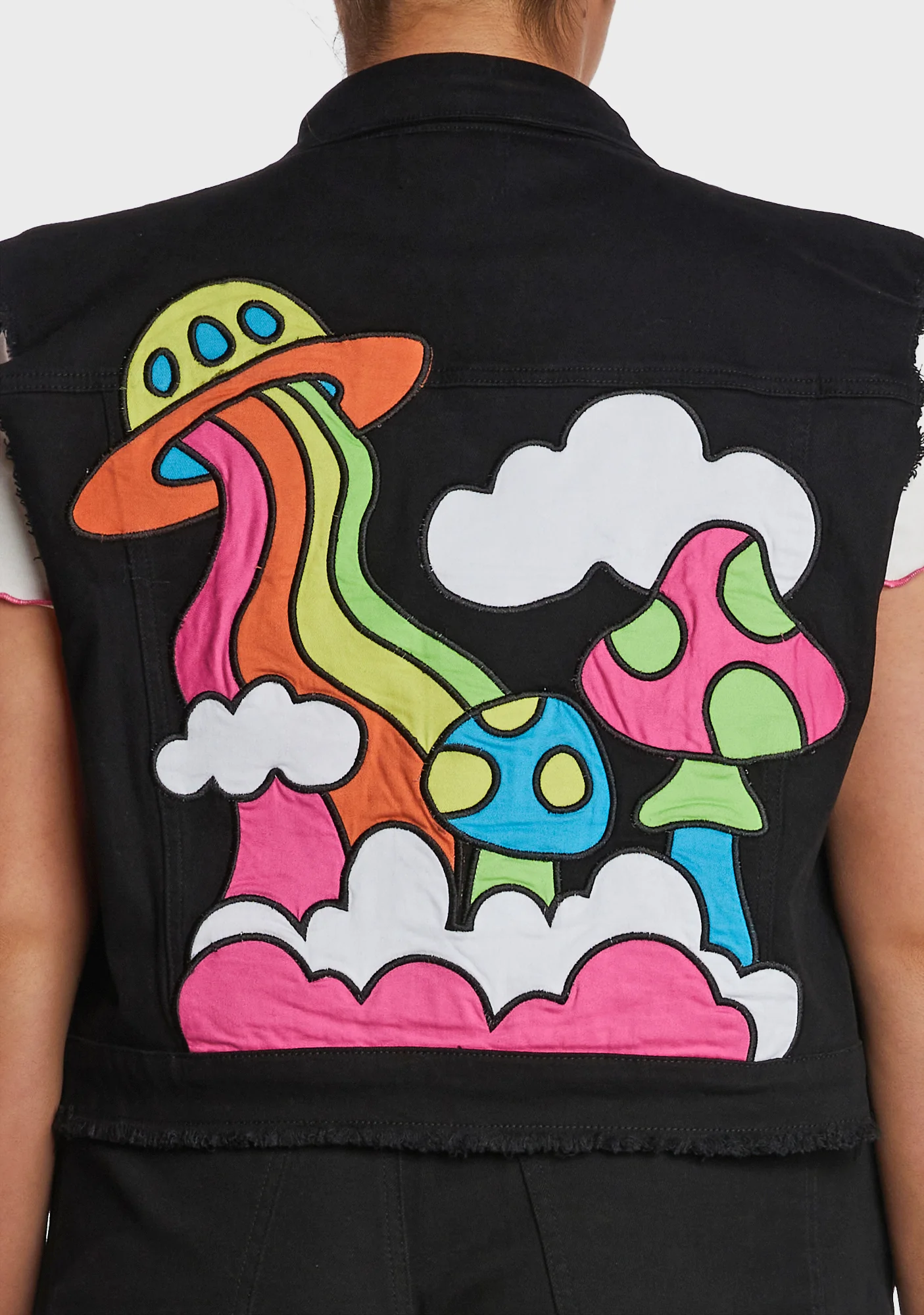 Plus Cosmic Scene Applique Vest - Image 2