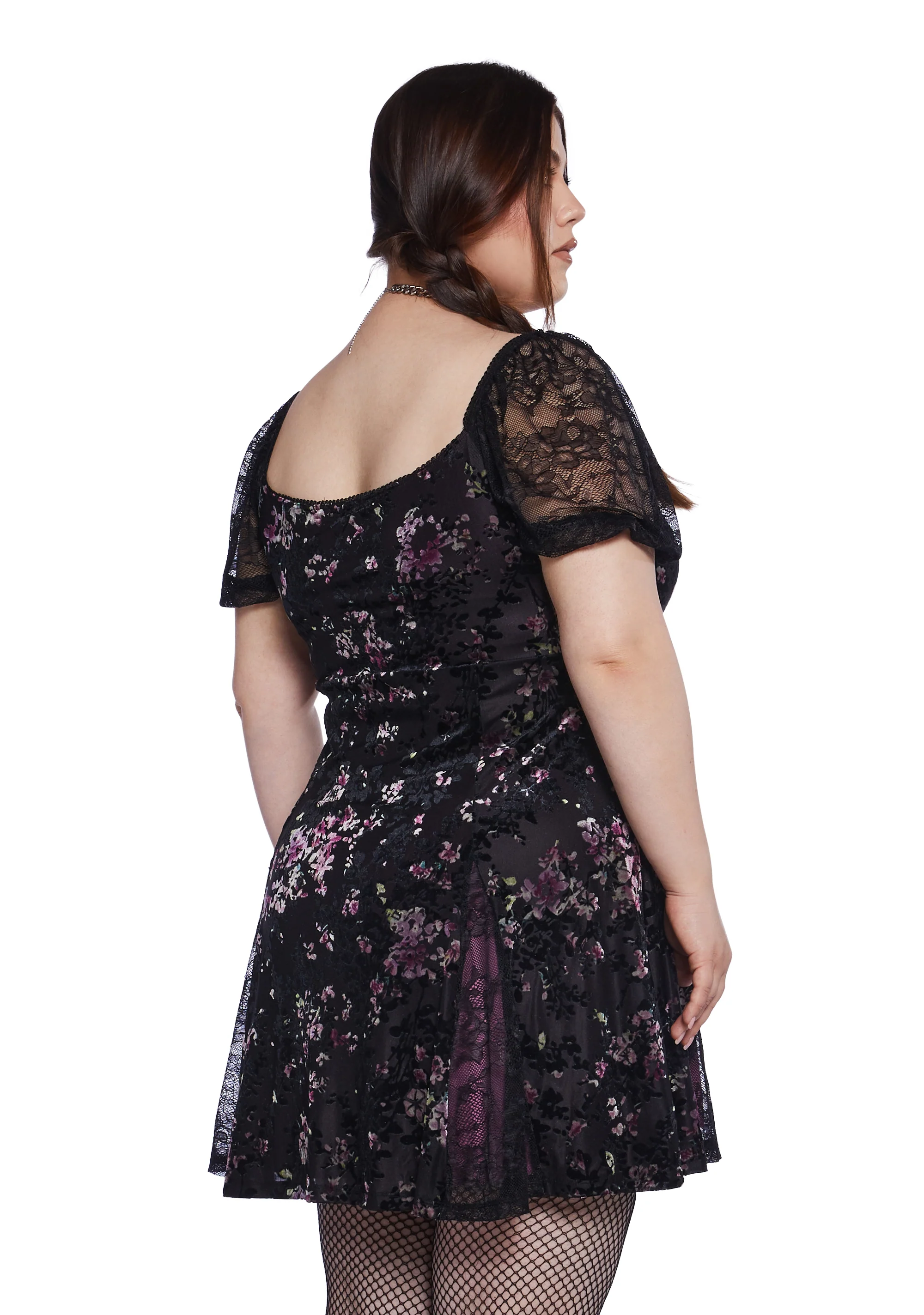 Plus Defiant Love Mini Dress - Image 4