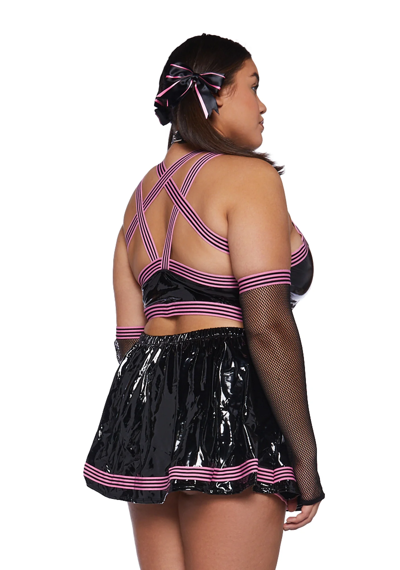 Plus Dolls Kill Influencer Cheerleader Set - Image 4
