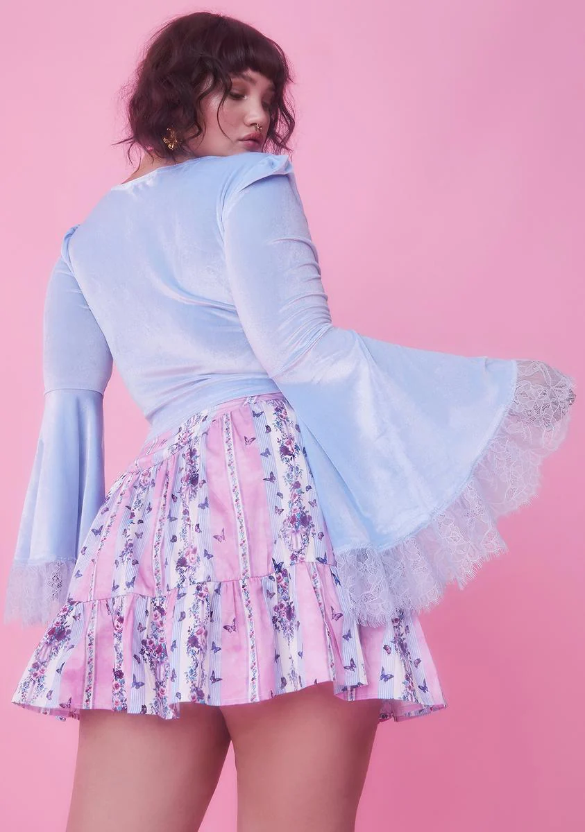Plus Dreams Do Come True Velvet Top - Image 4