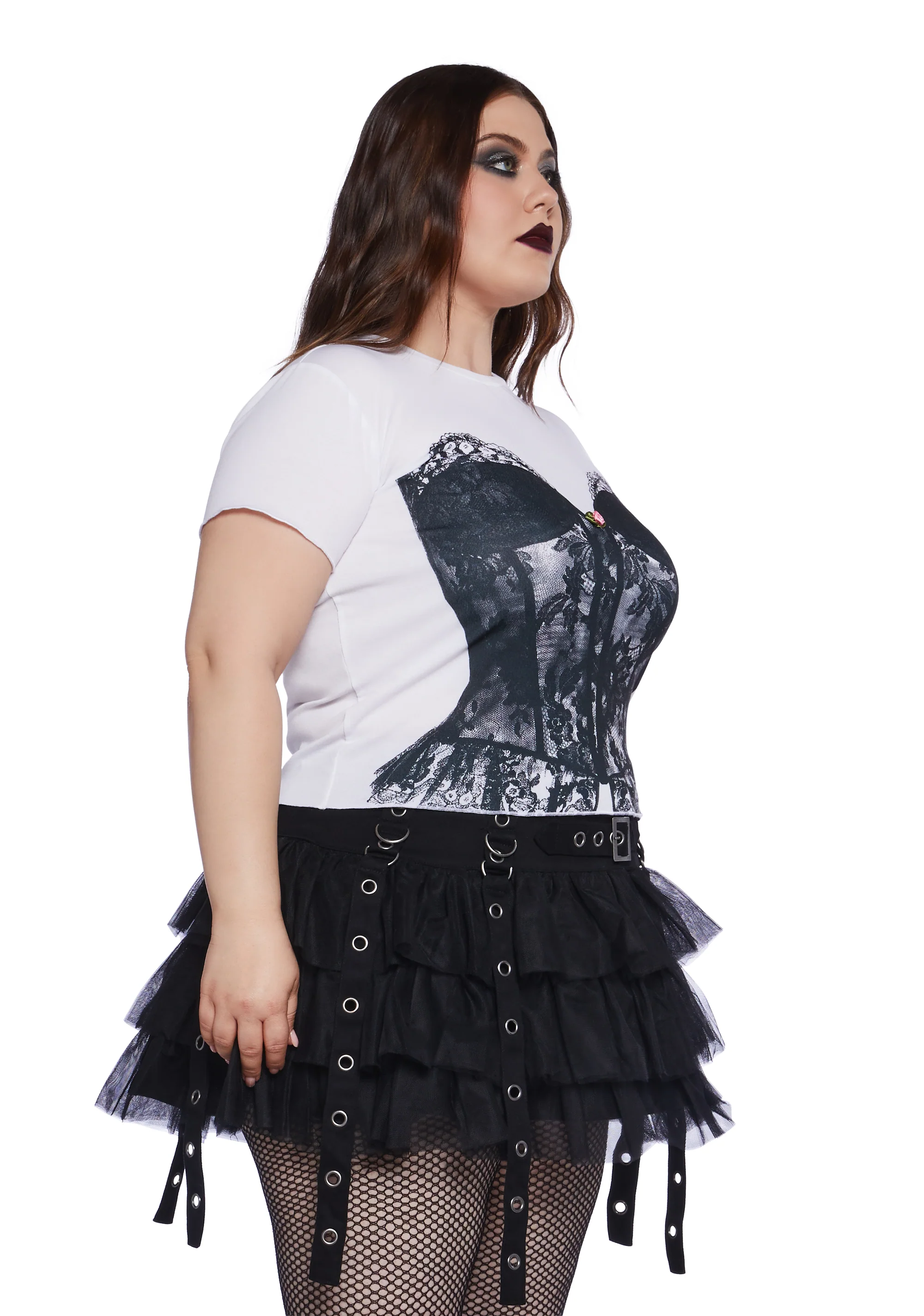 Plus Enchanted Fashion Graphic Tee - Image 4