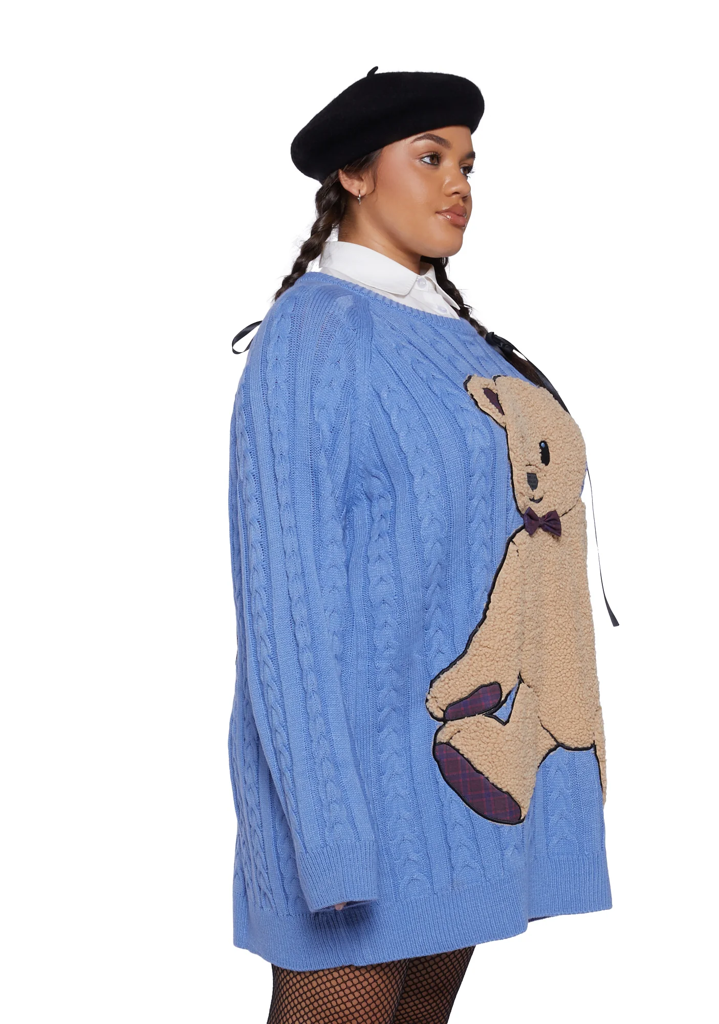 Plus Finding Comfort Oversized Sweater - Image 3